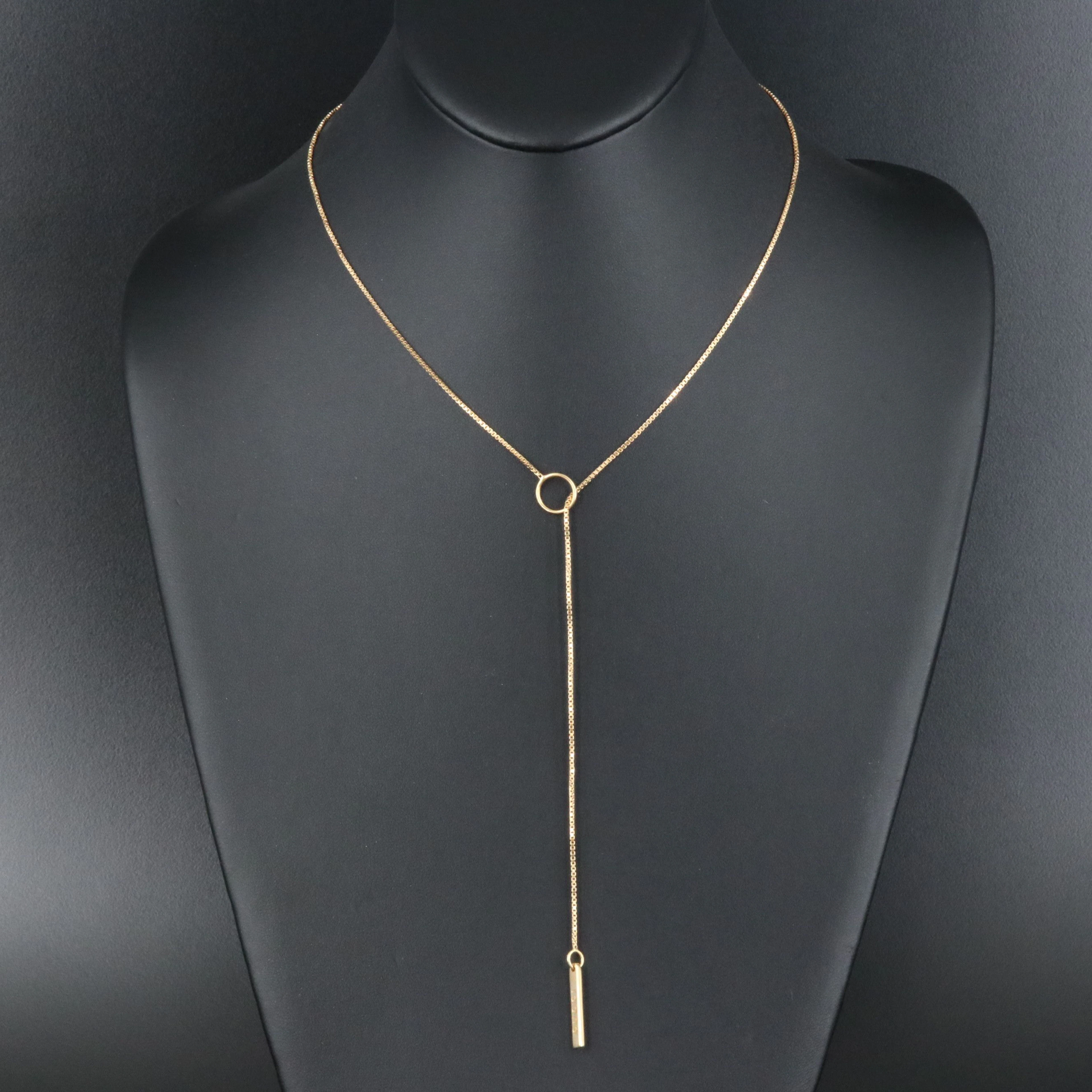 Gucci Link to Love 18K Lariat Necklace