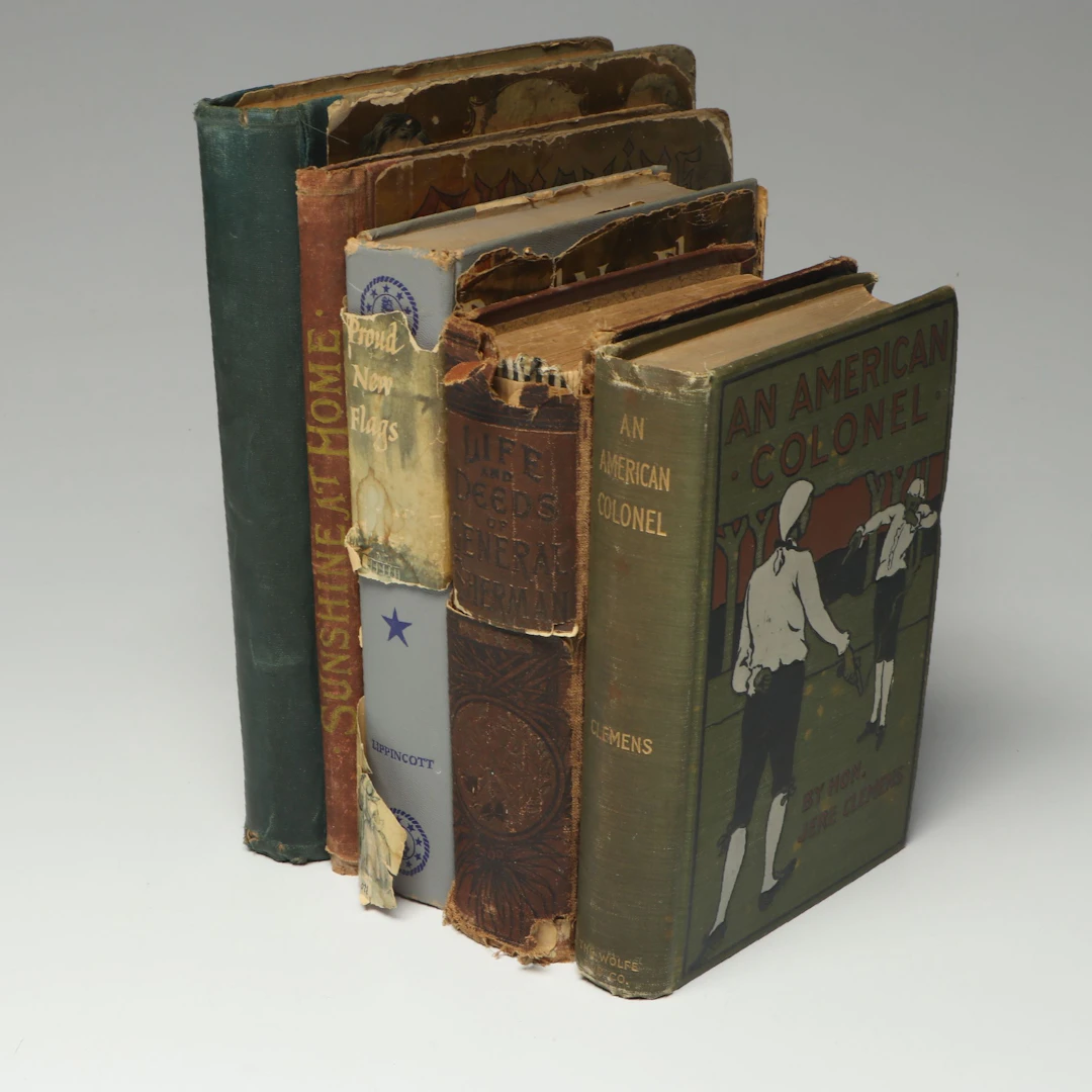 "An American Colonel," "Story of our Country," and More Antique Books