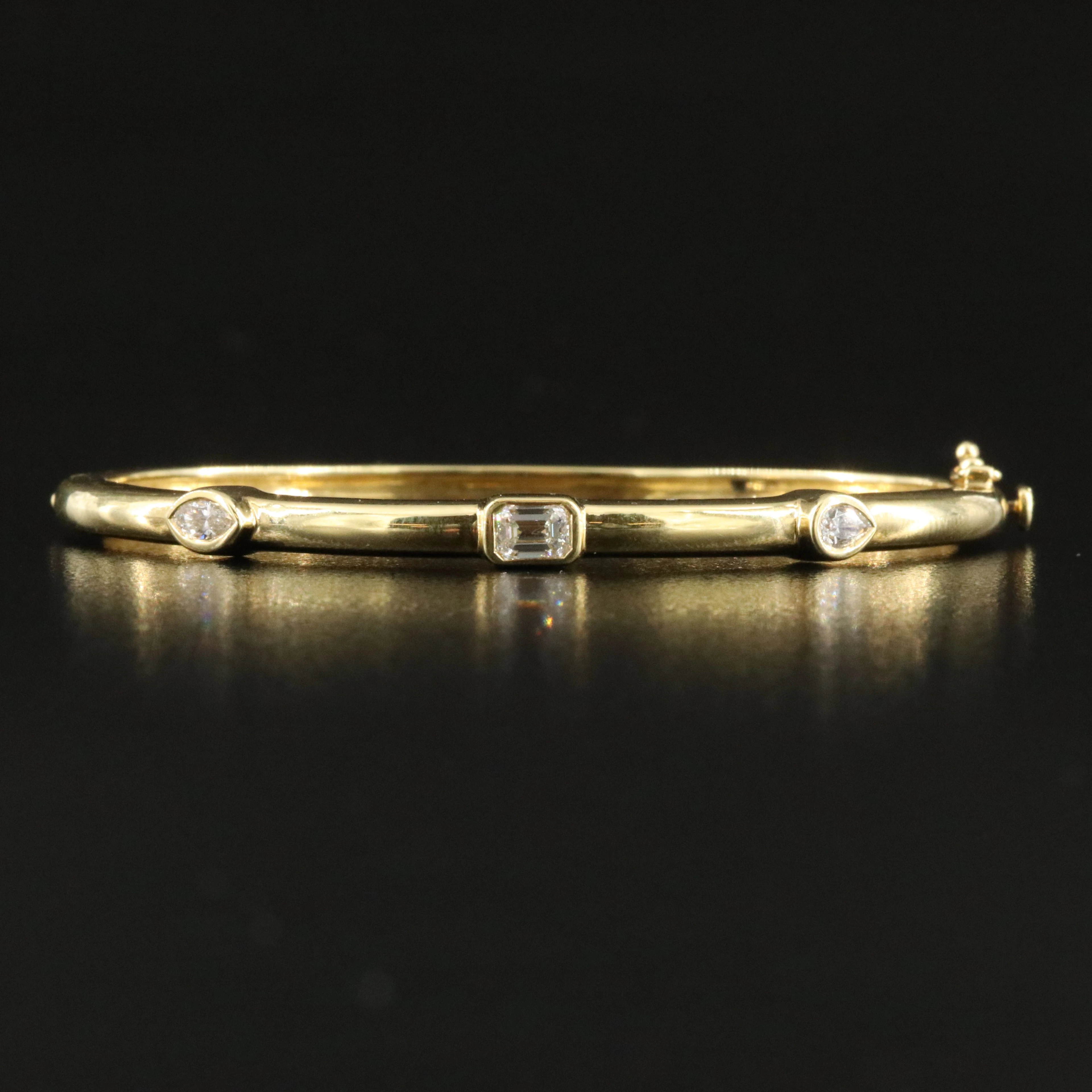 Penny Preville 18K 0.68 CTW Diamond Station Bracelet