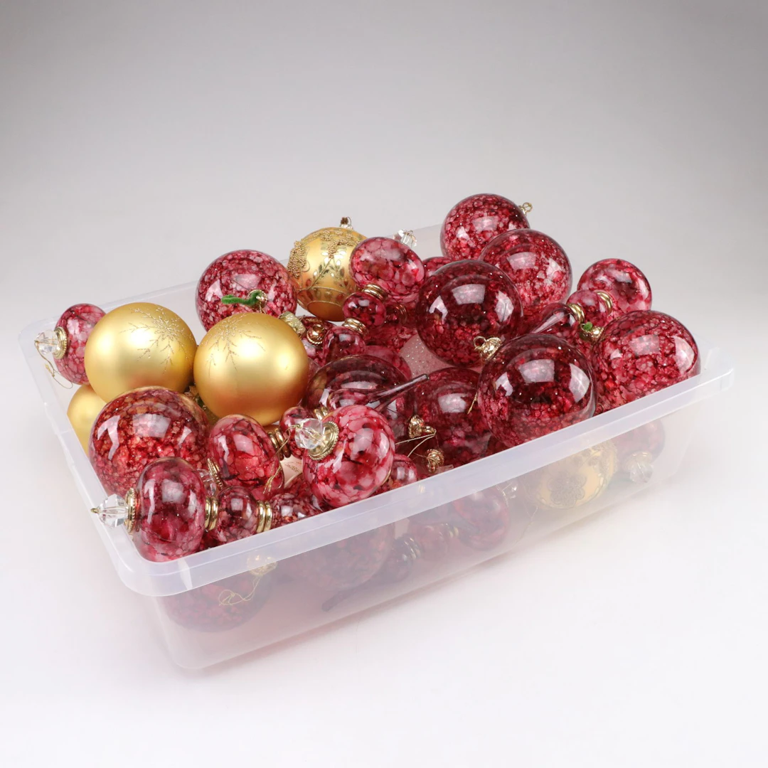 Thirty-Eight Christmas Ornaments