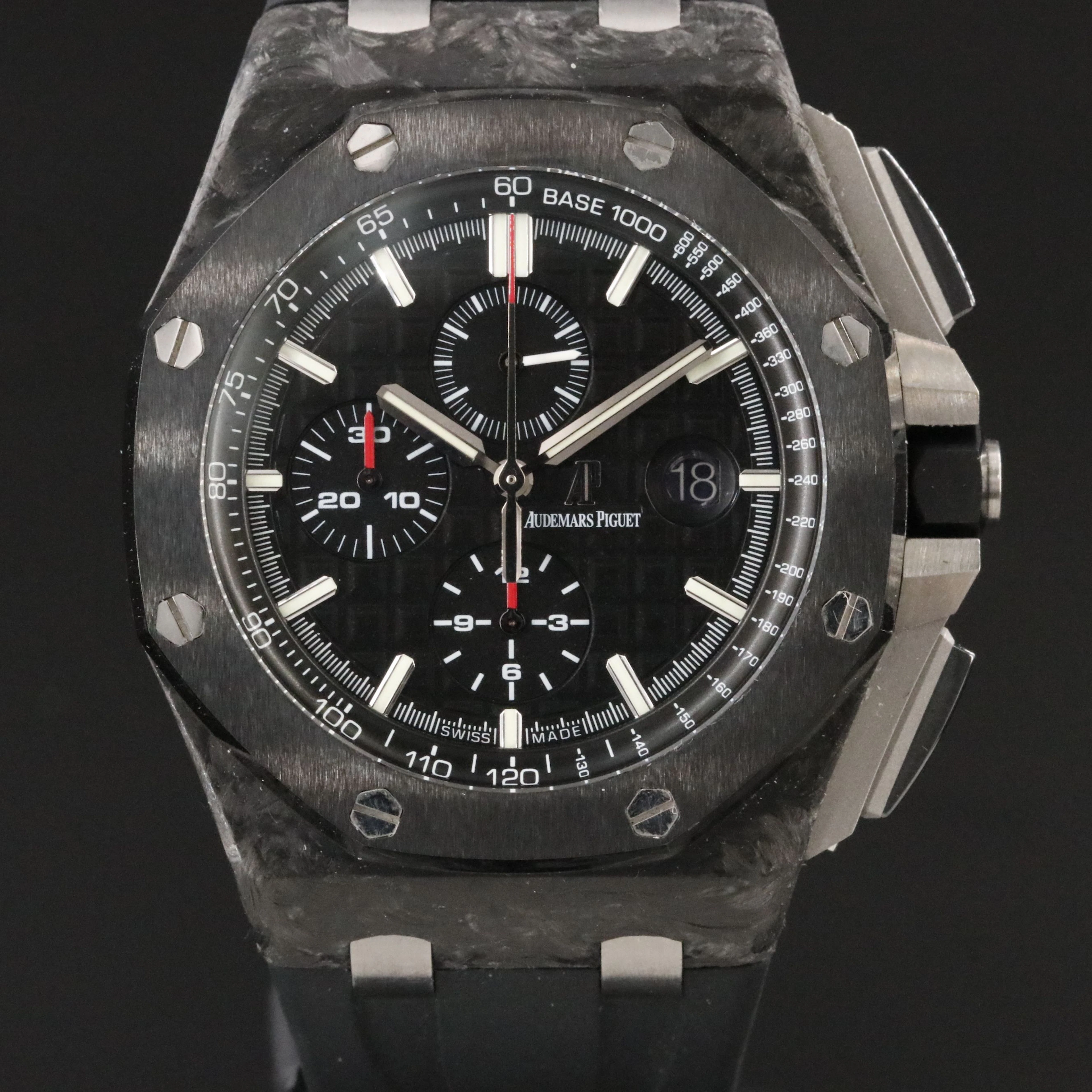 Audemars Piguet Royal Oak Offshore Forged Carbon Chronograph Watch