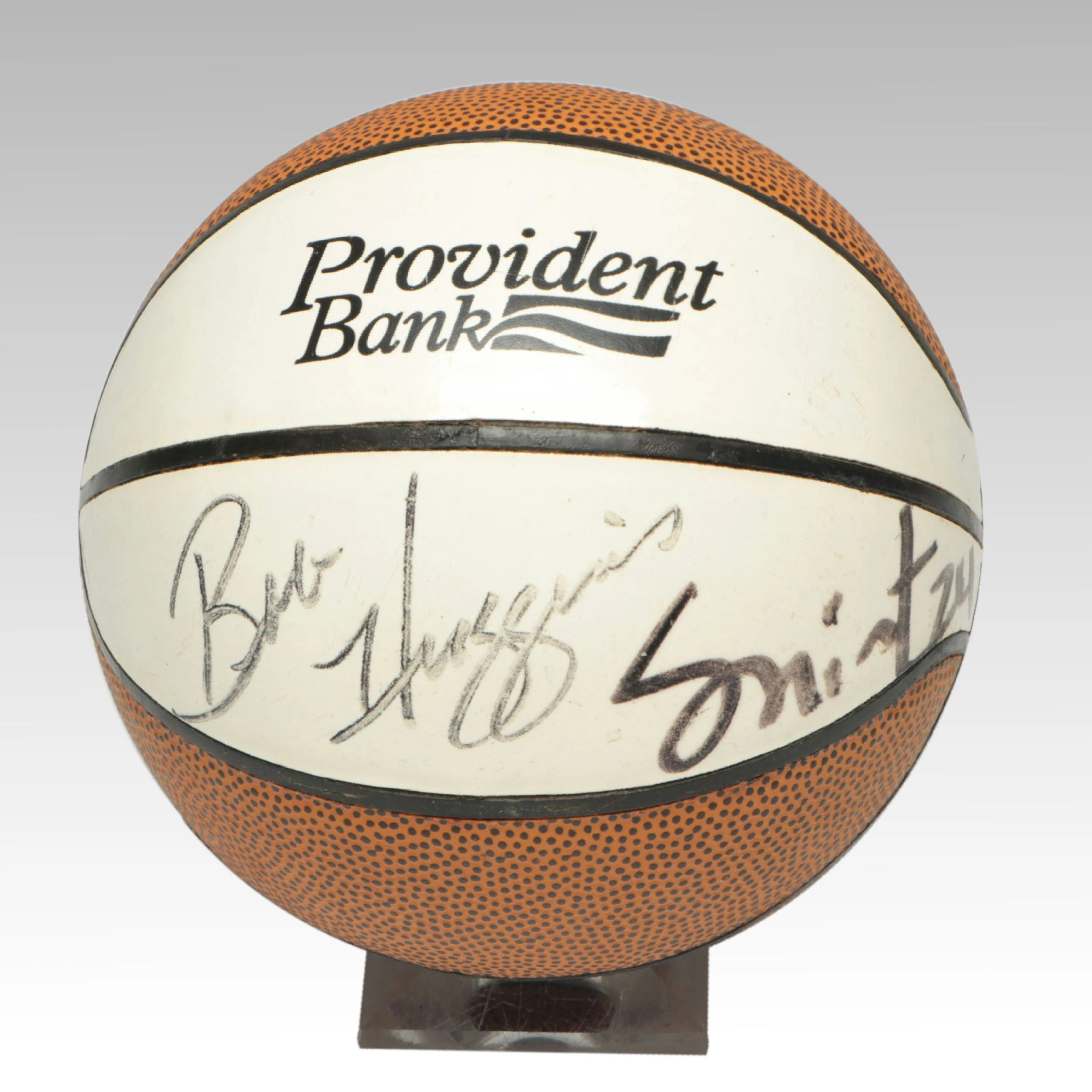 Bob Huggins Signed Mini Basketball
