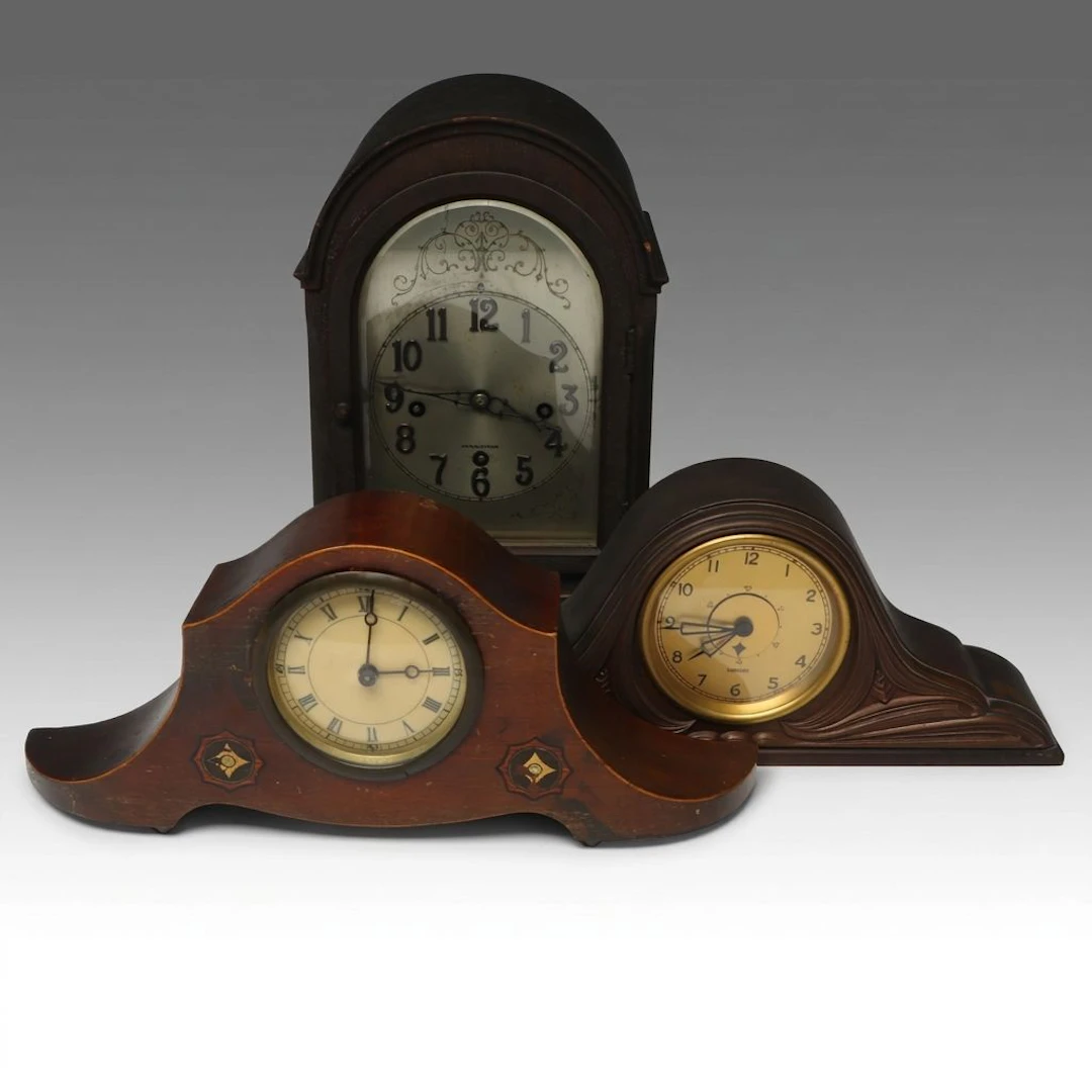 Herschede Model 20 with Sangamo with Other Clock, Early to Mid-20th Century