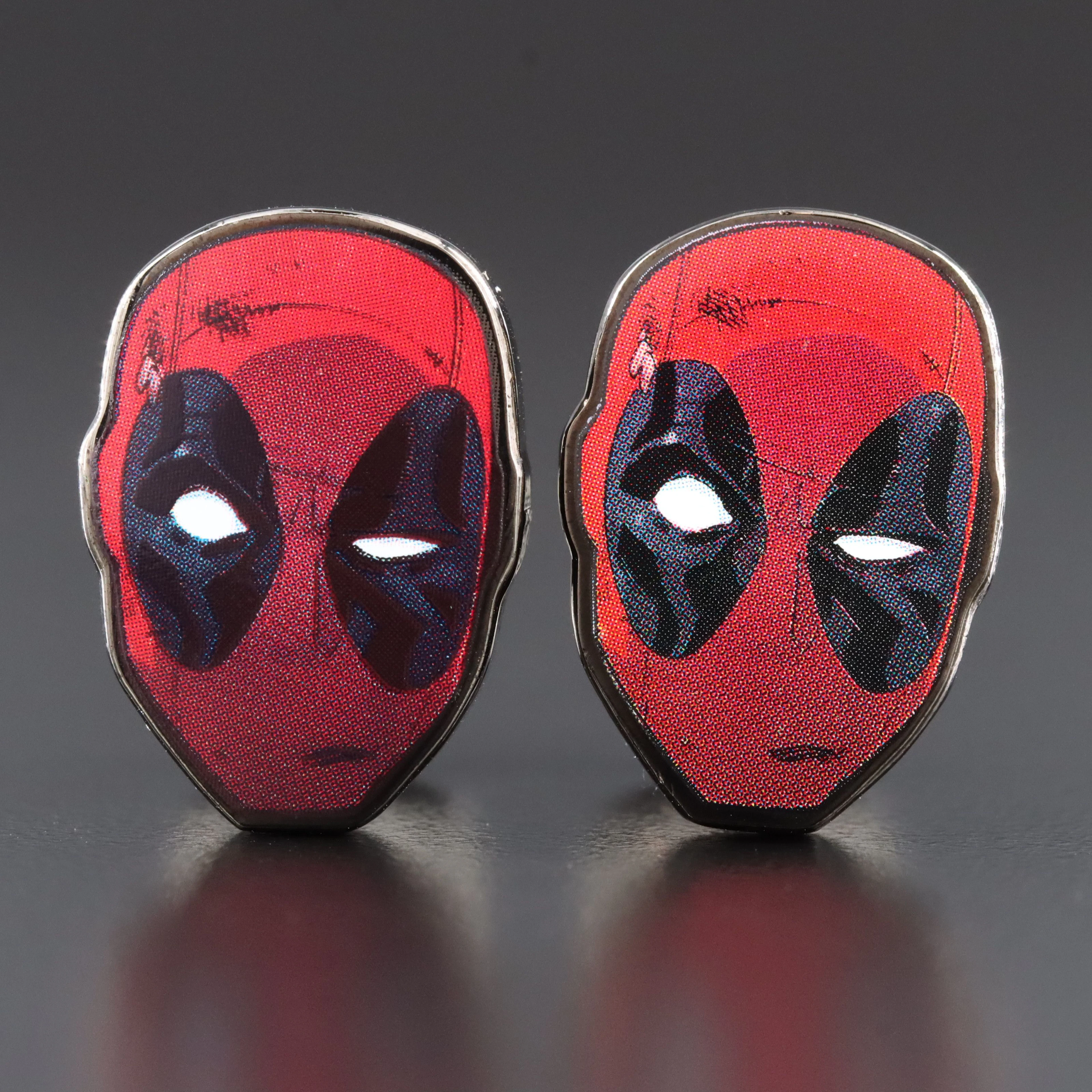 Marvel Comics Deadpool Enamel Cufflinks by Cufflinks Inc.