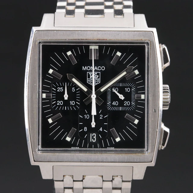 TAG Heuer Monaco Chronograph Steel Automatic Watch