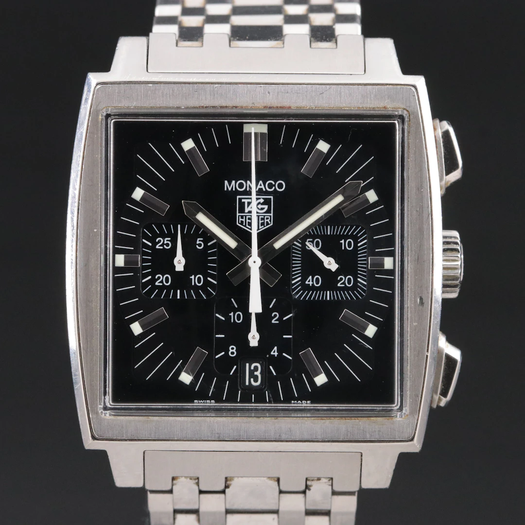 TAG Heuer Monaco Chronograph Steel Automatic Watch
