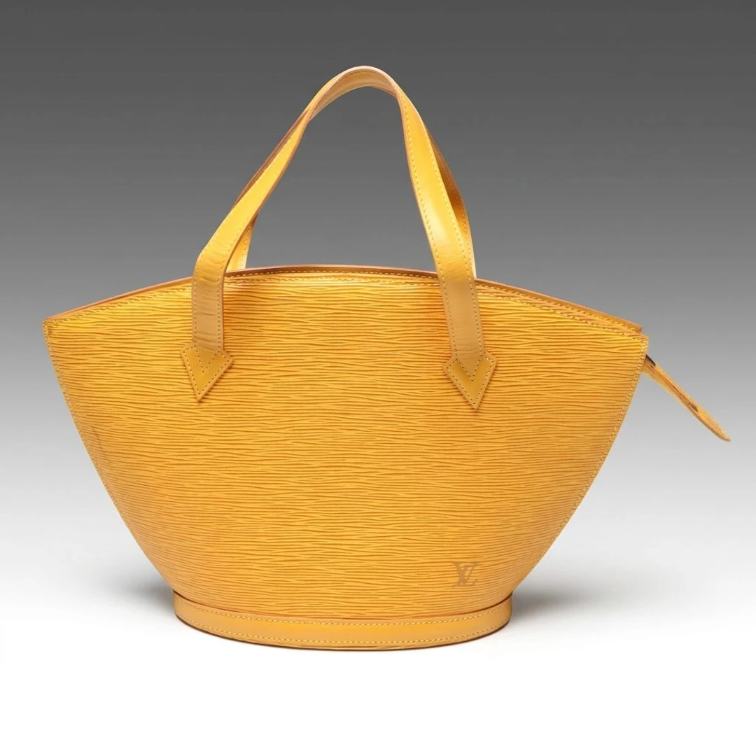 Louis Vuitton Saint Jacques PM Handbag in Yellow Epi Leather