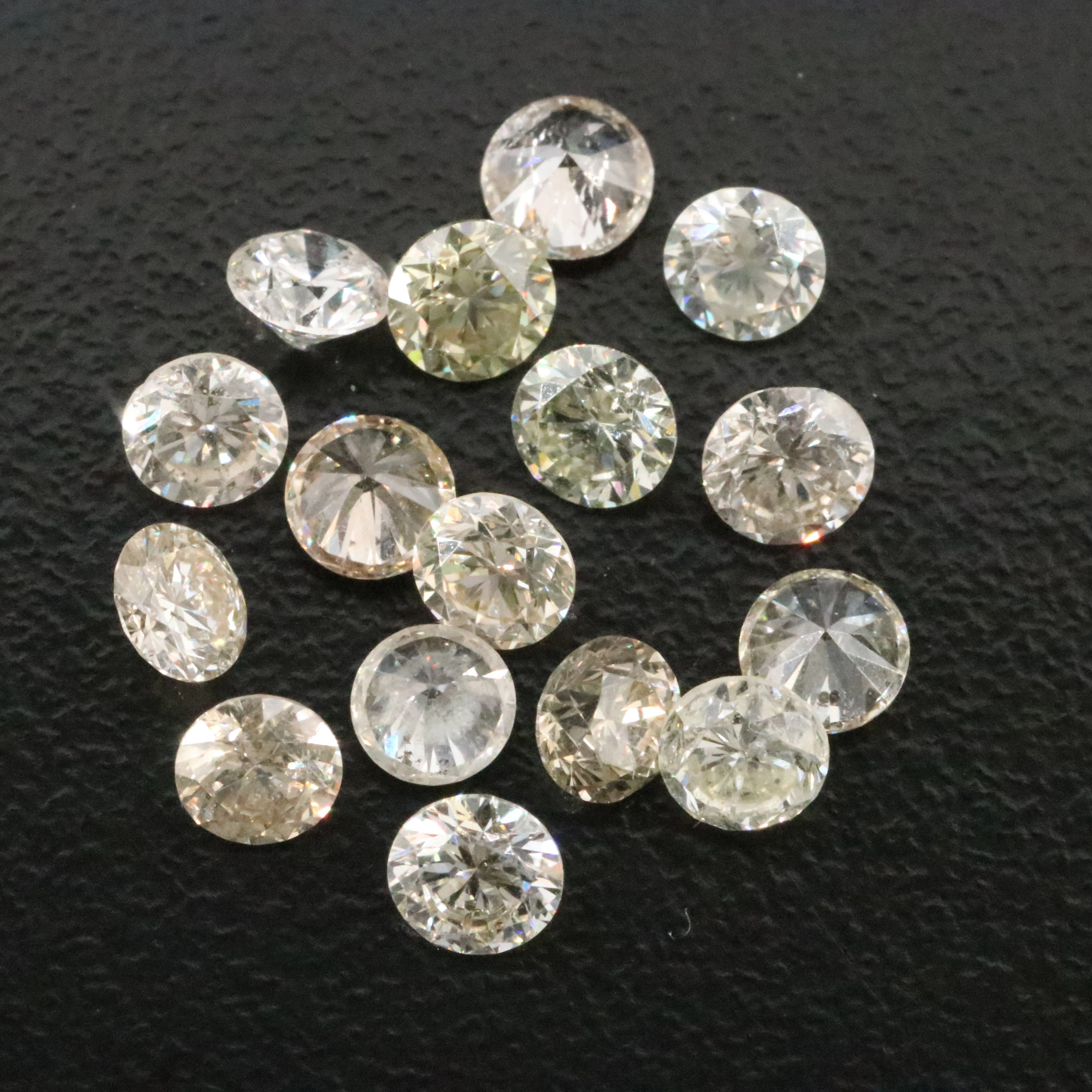 Loose 3.66 CTW Diamond Melee Lot