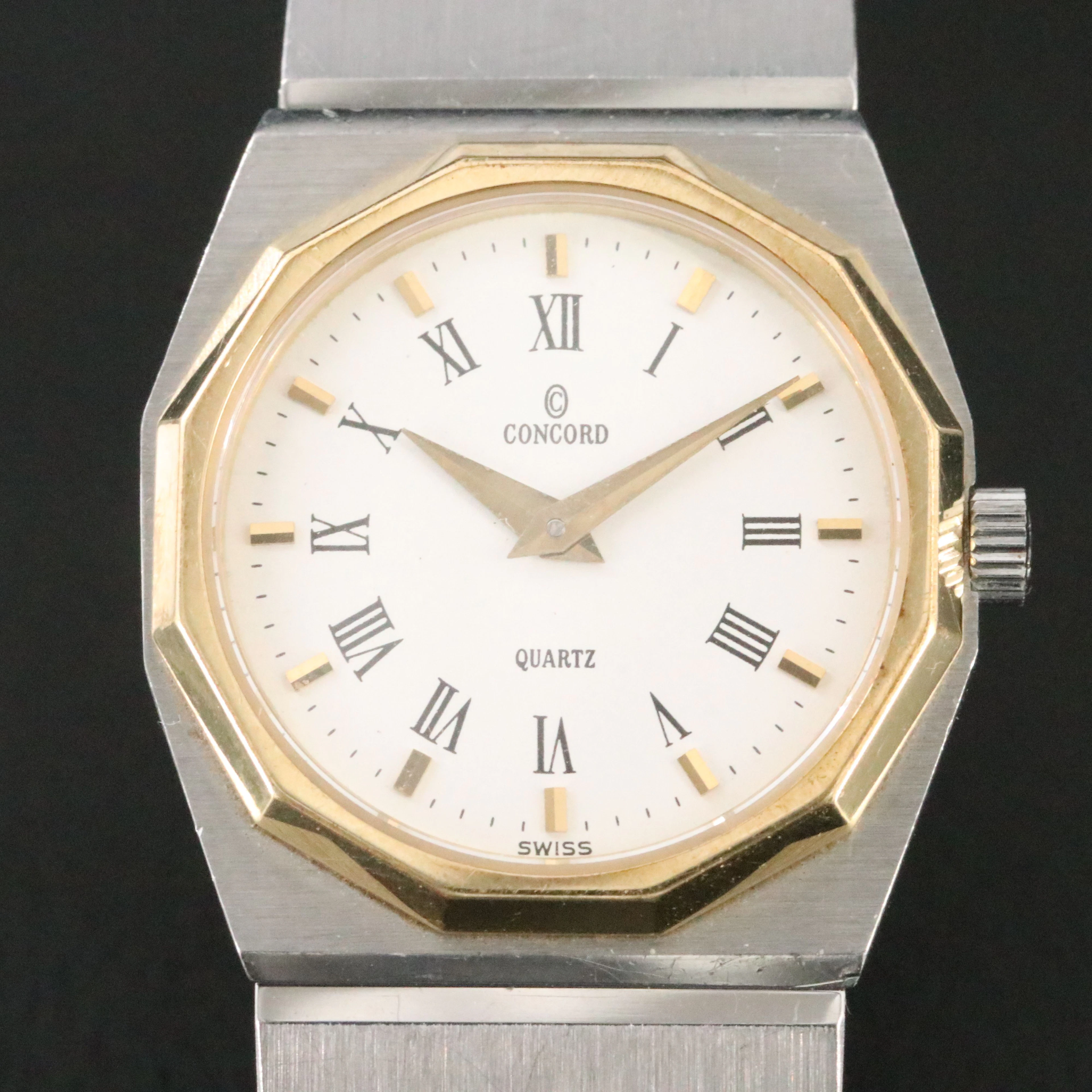 Concord Mariner SG Stainless Steel and 18K Swiss Quartz Watch
