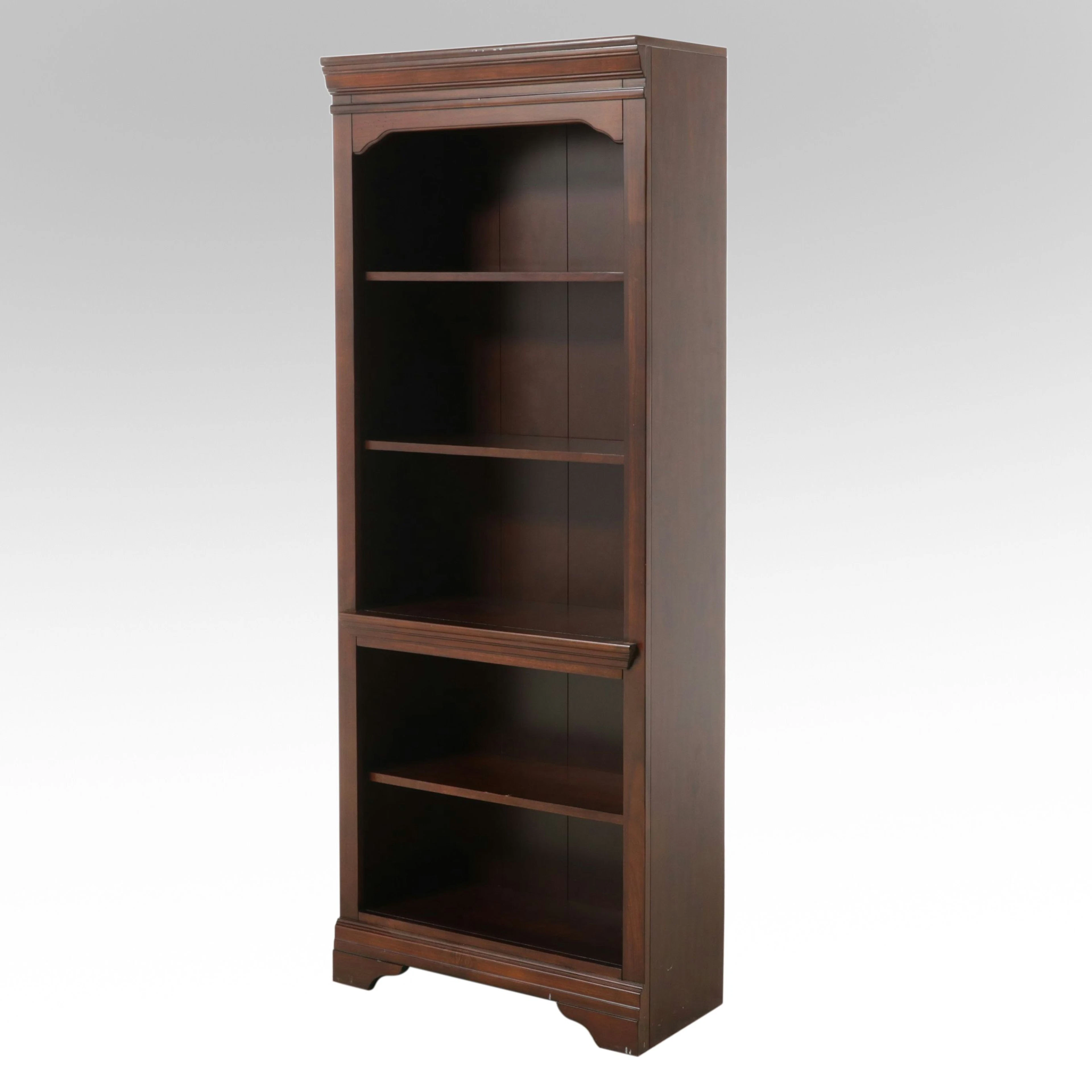 Flexsteel Traditional Style Mahogany Finish Bookcase
