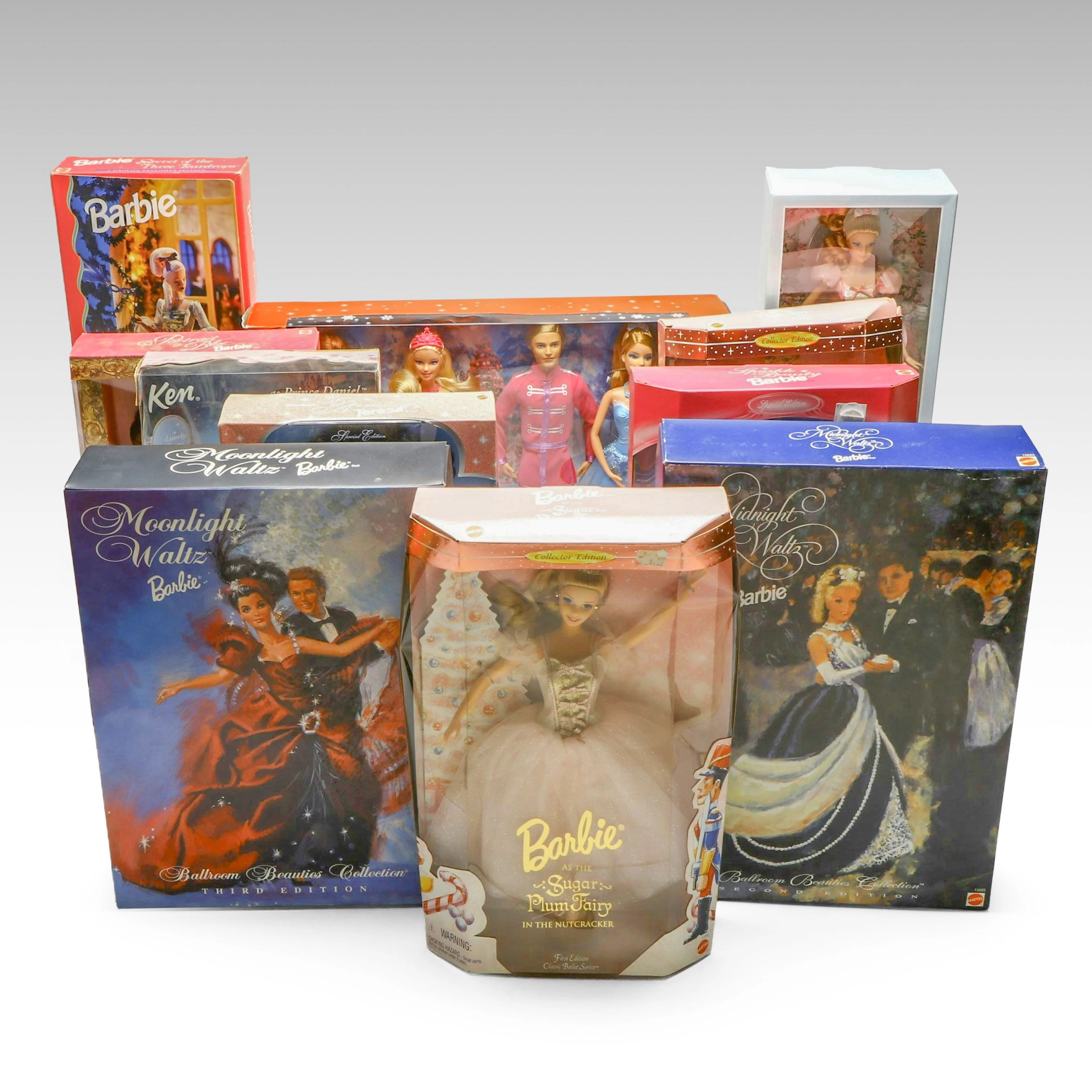 Mattel "Midnight Waltz," "Sugar Plum Fairy" and More Barbie Dolls