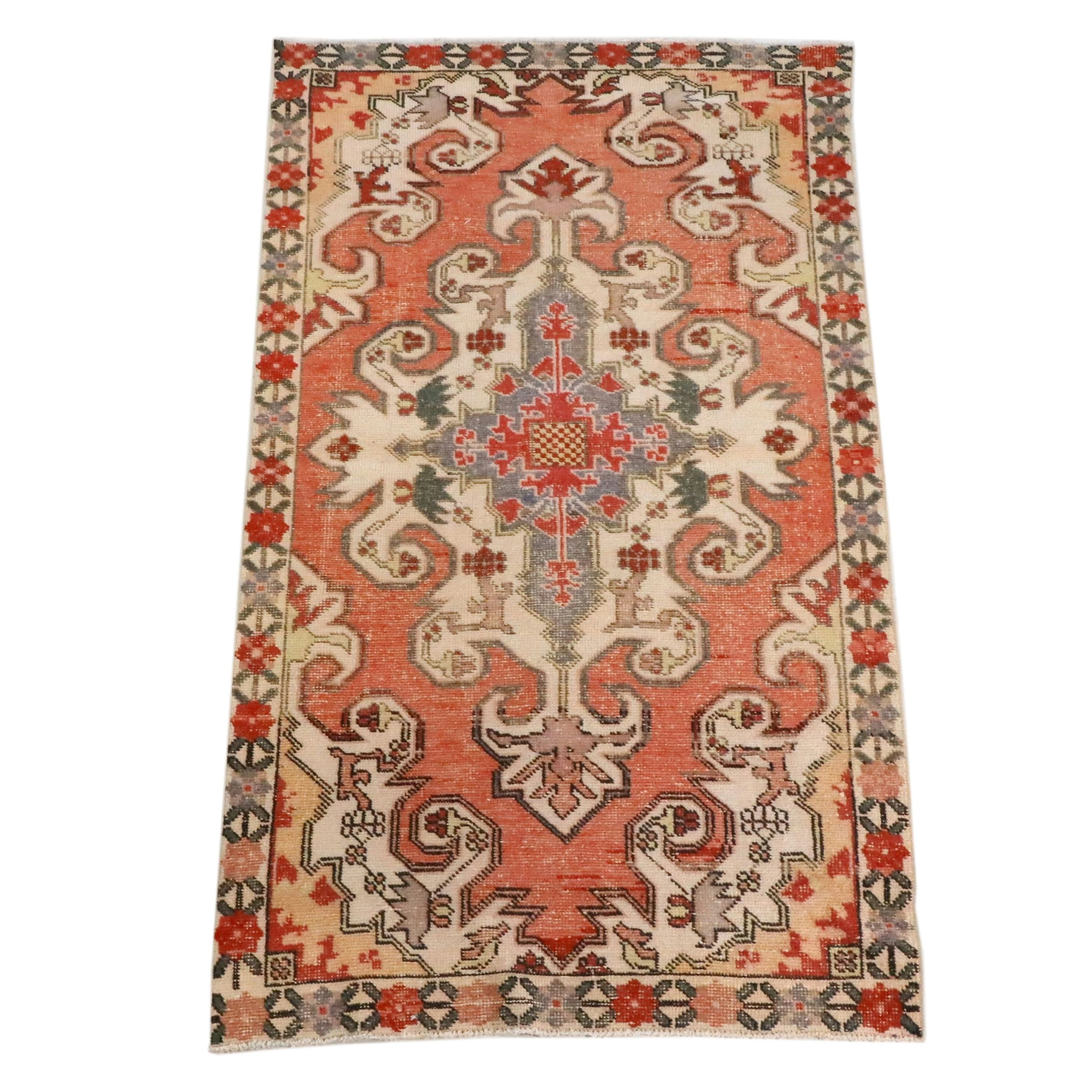 3'11 x 6'9 Hand-Knotted Turkish Taşpınar Area Rug