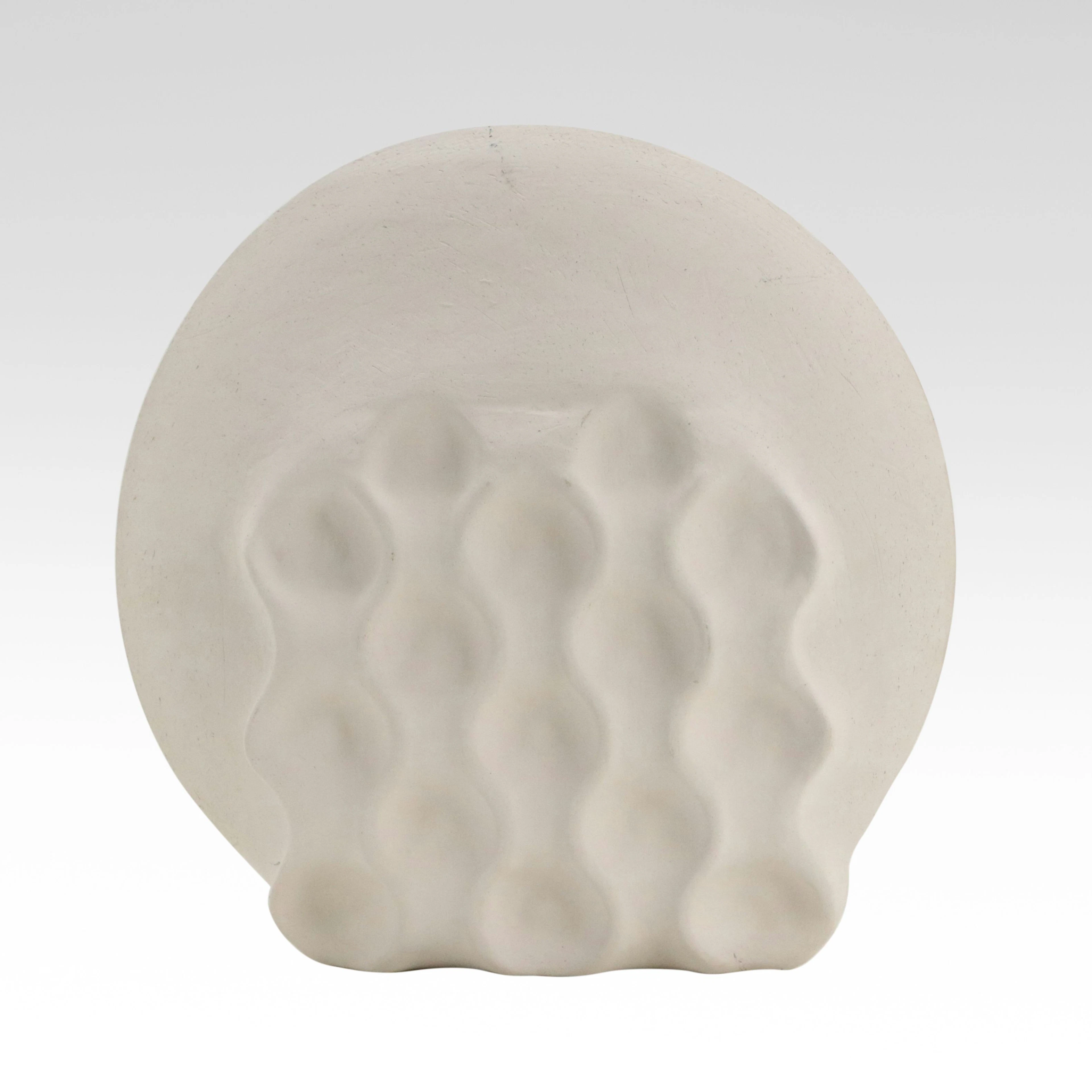 Cast Plaster Abstract Tabletop Sculpture, 21st Century