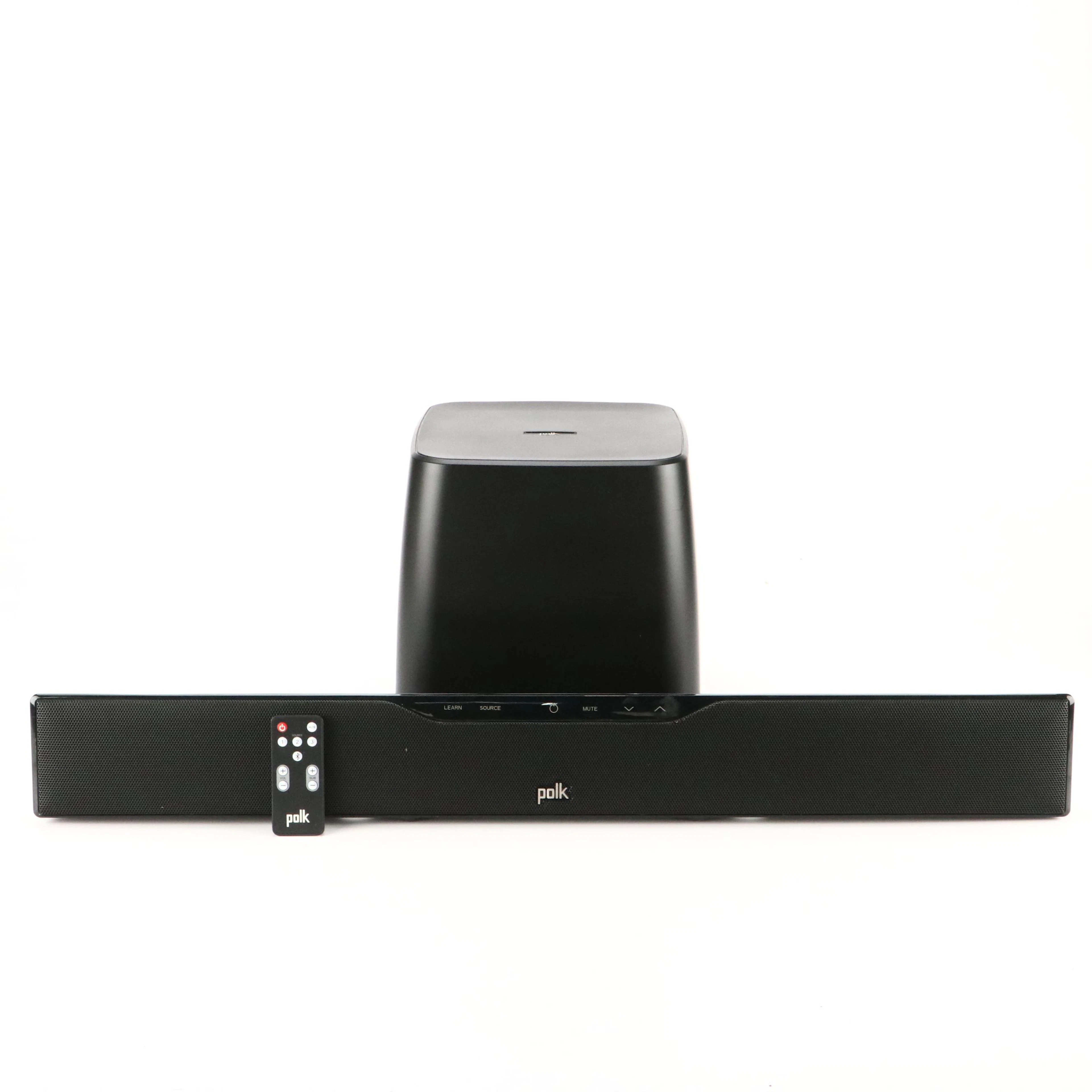 Polk Audio Smartbar Sound Bar Speaker and Subwoofer