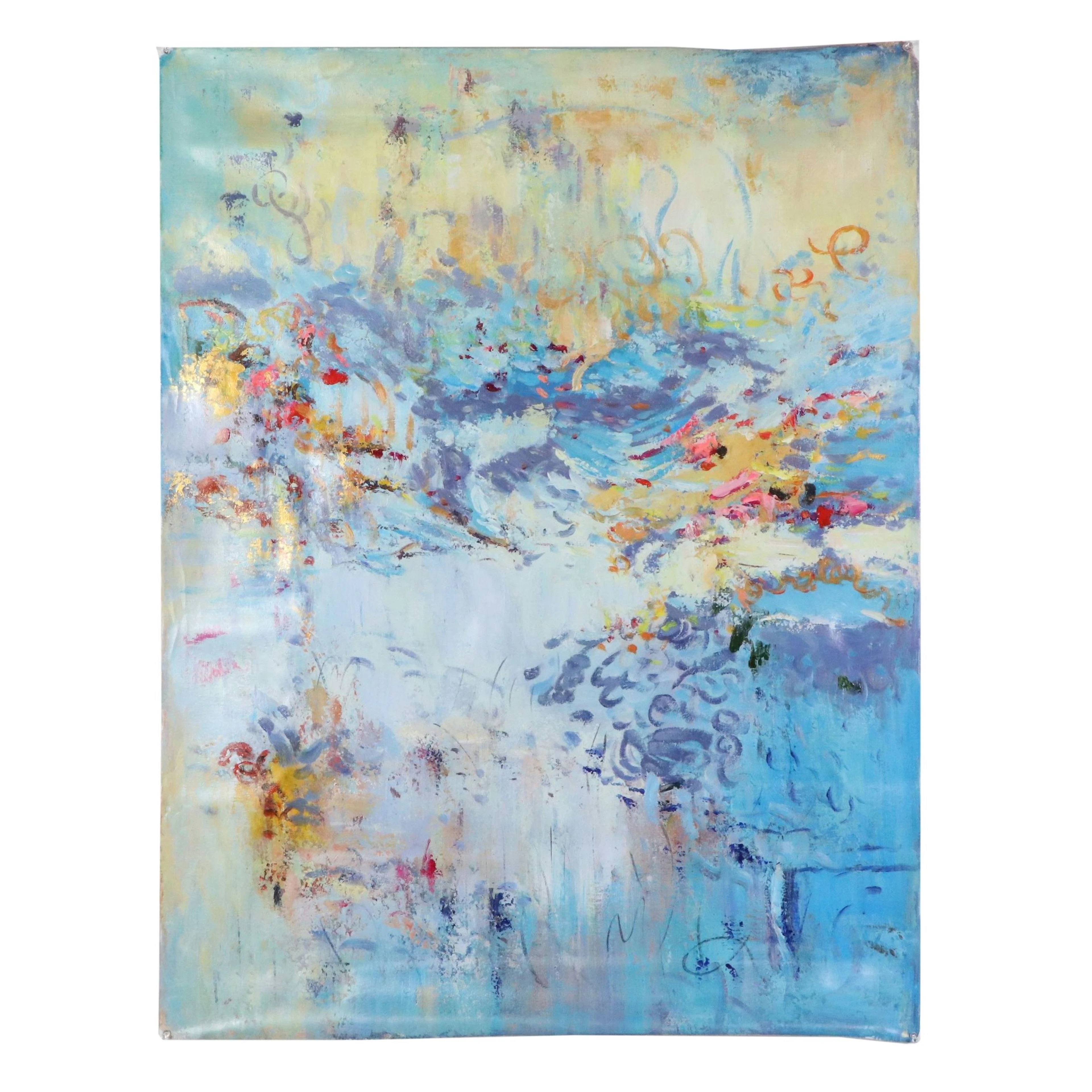 Zheng Abstract Oil Painting, 21st Century