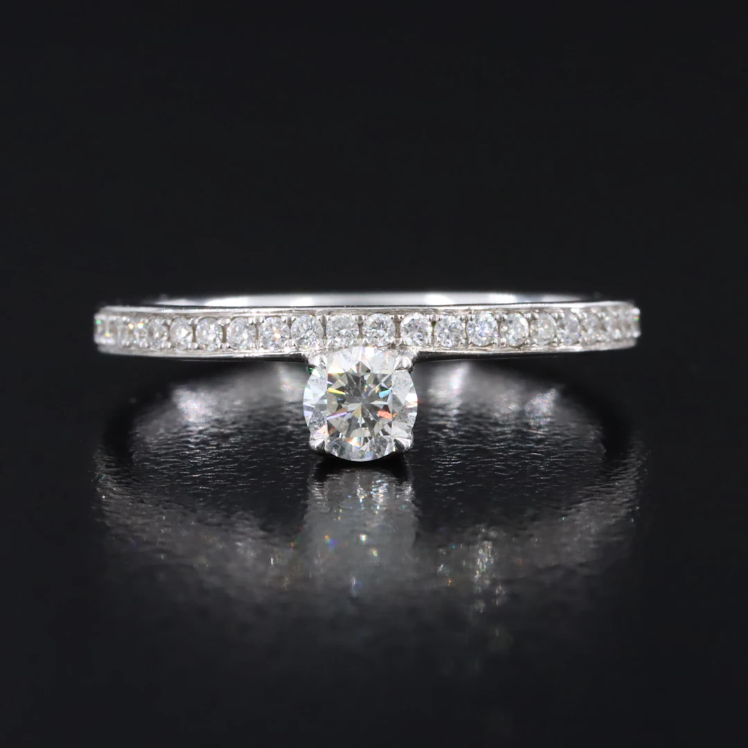 18K 0.42 CTW Diamond Ring