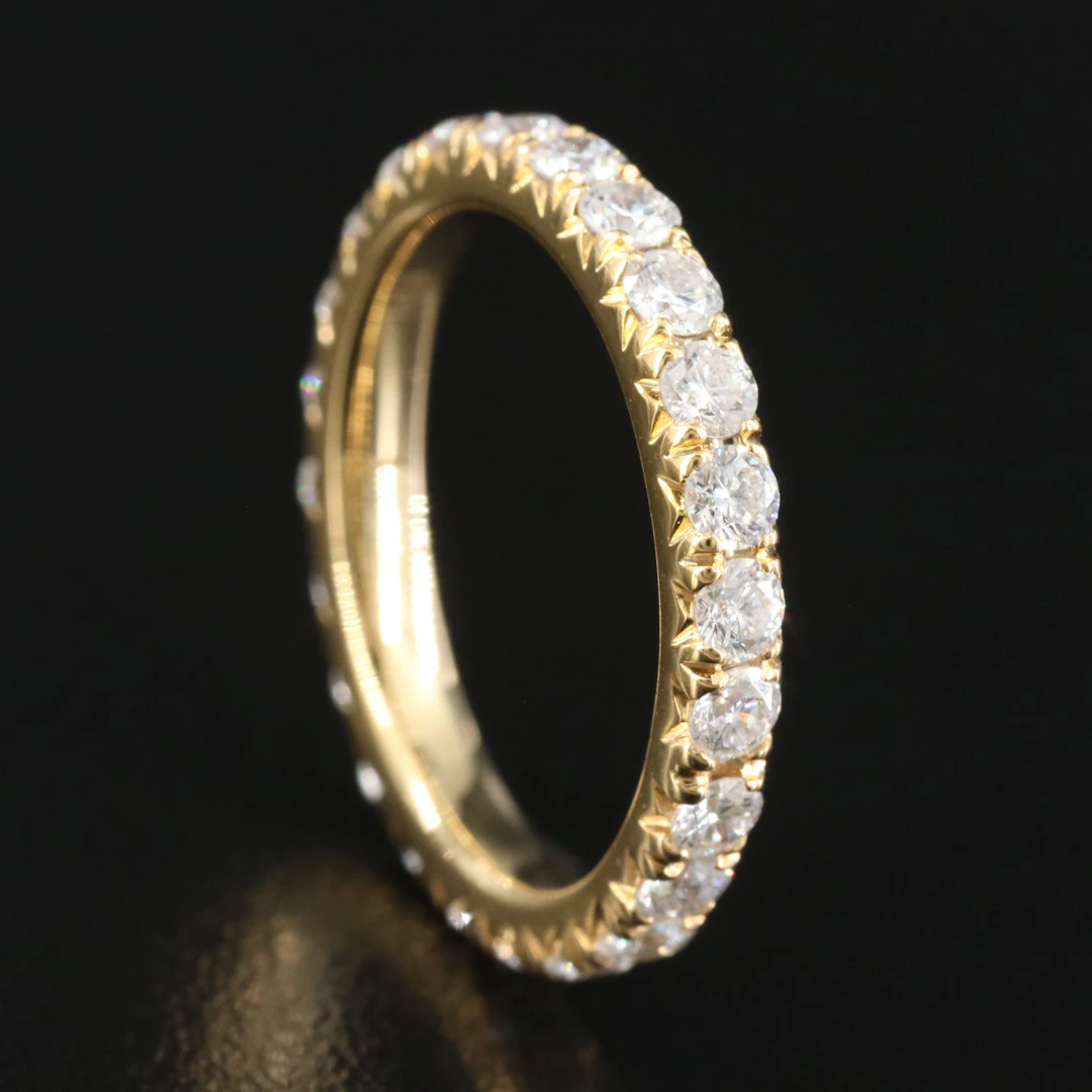 18K 1.15 CTW Diamond Eternity Band