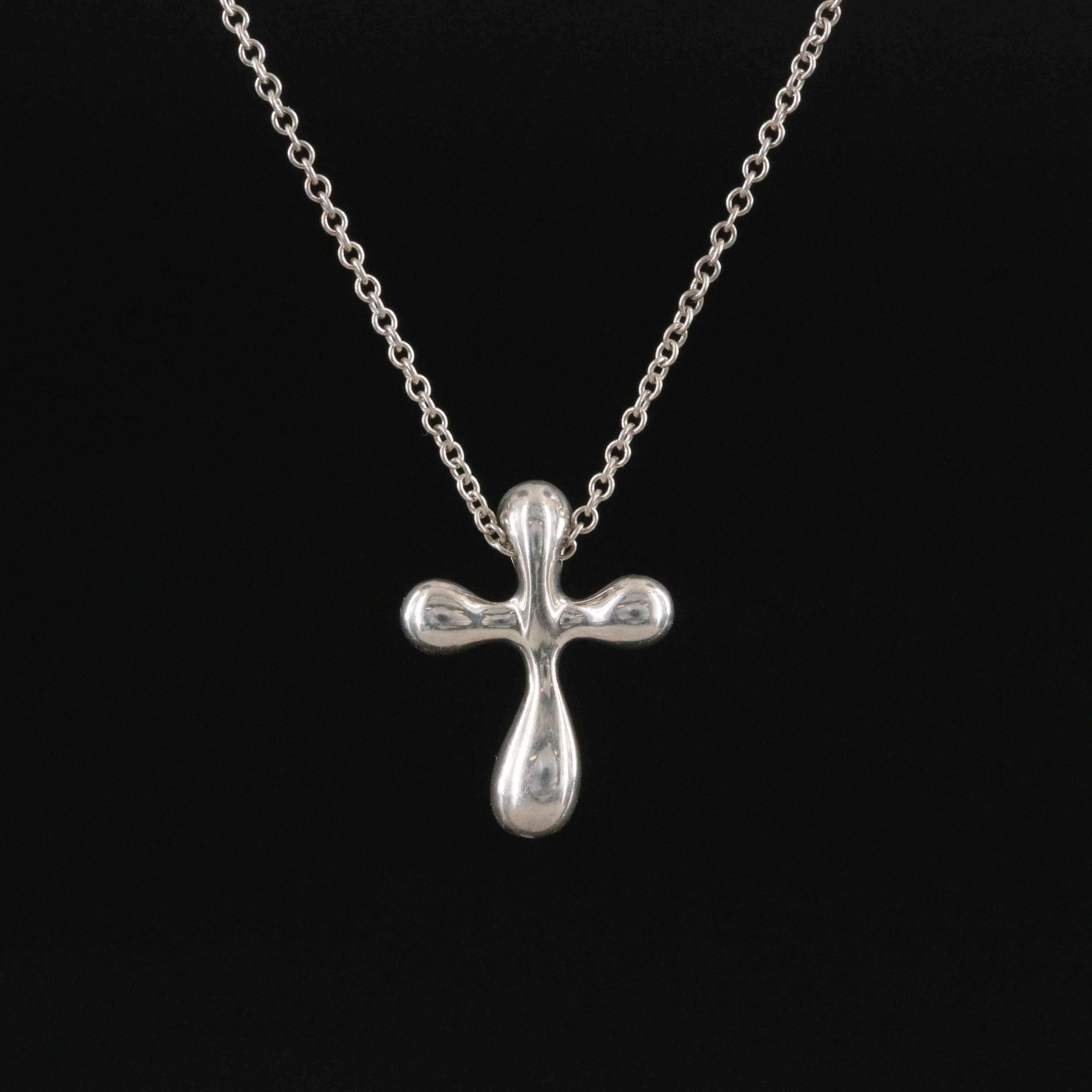 Elsa Peretti for Tiffany & Co. Sterling Cross Necklace