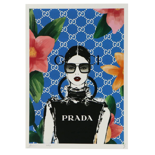 Death NYC Pop Art Graphic Print Prada x Gucci