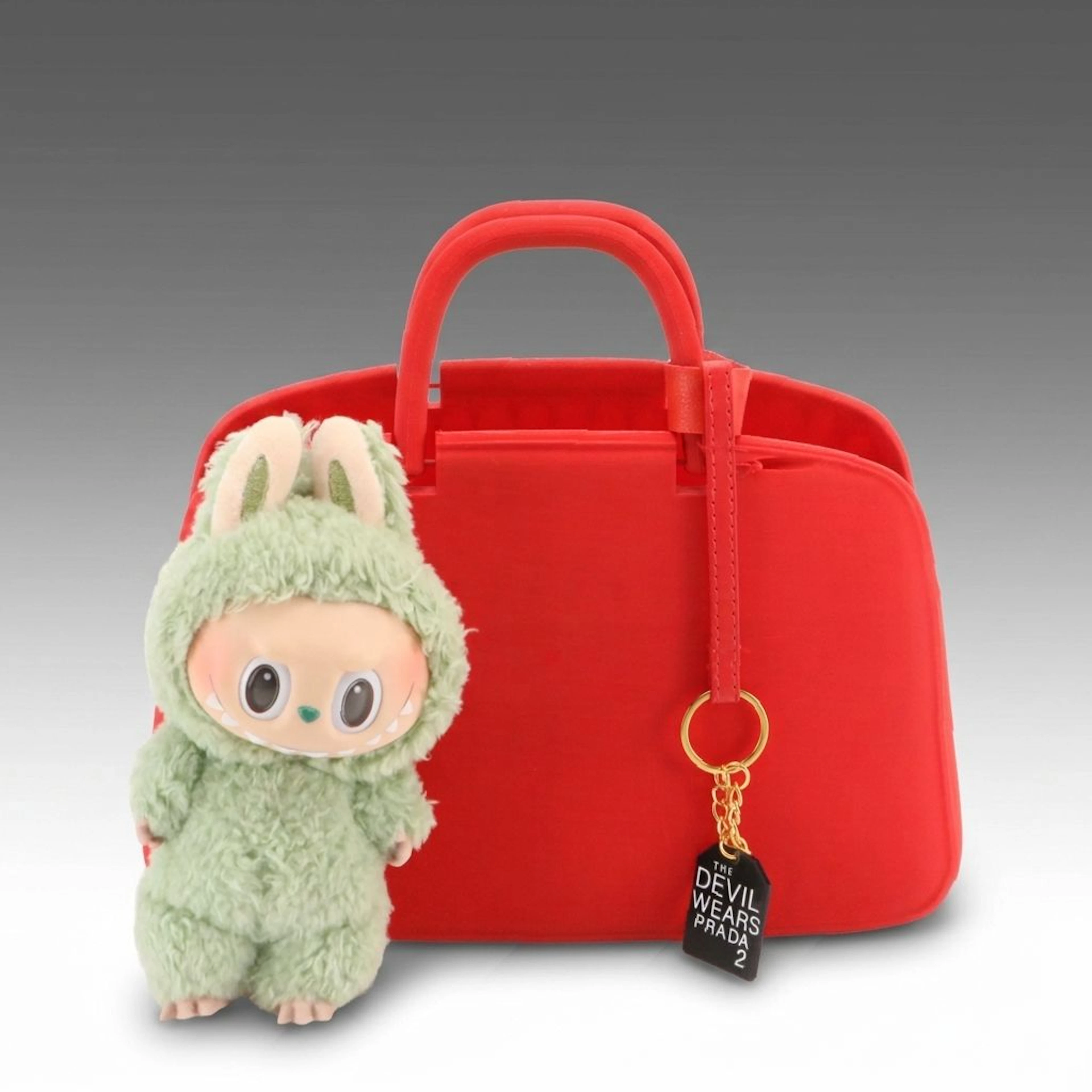 Labubu The Monsters Plush Doll Keychain & The Devil Wears Prada 2