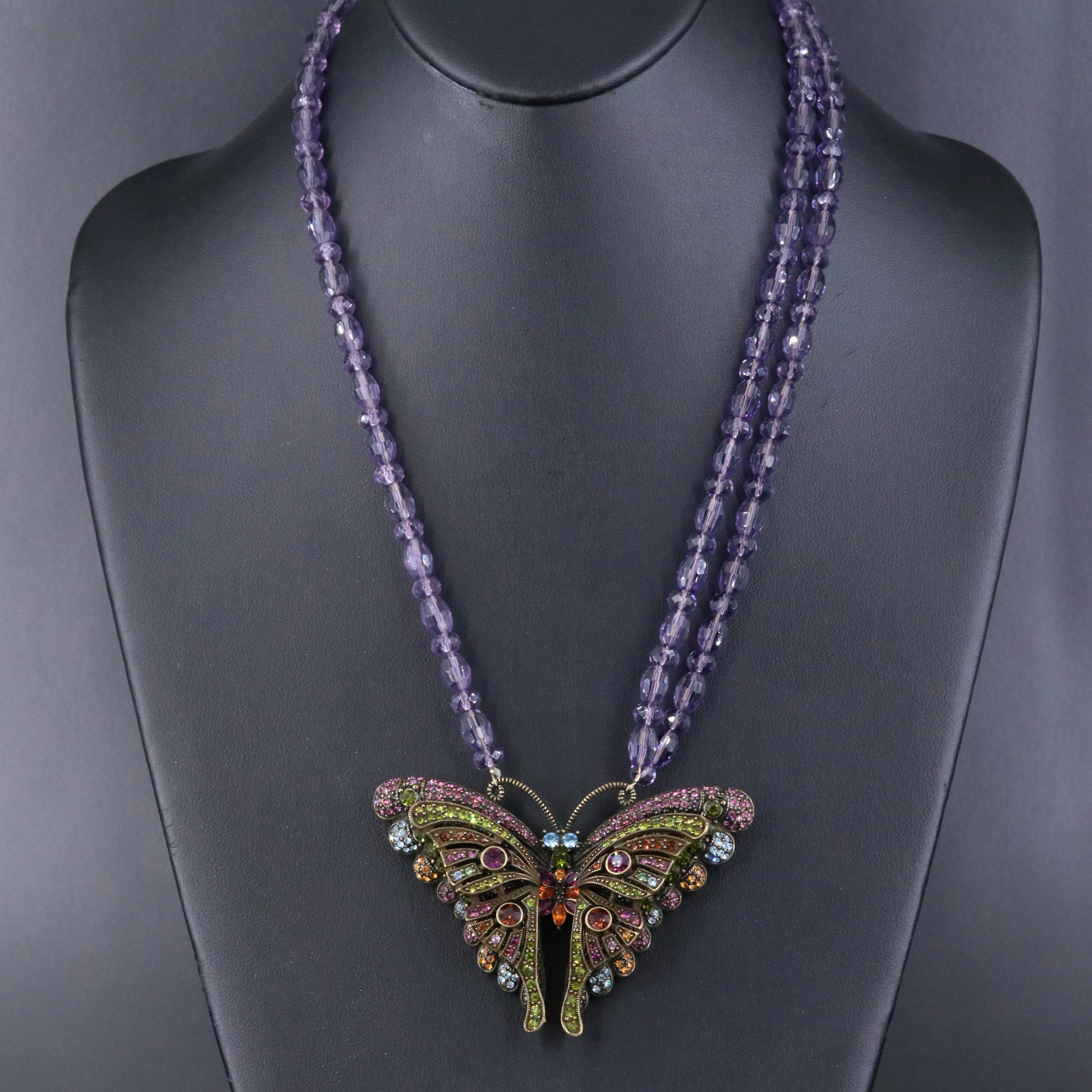 Heidi Daus Butterfly Necklace