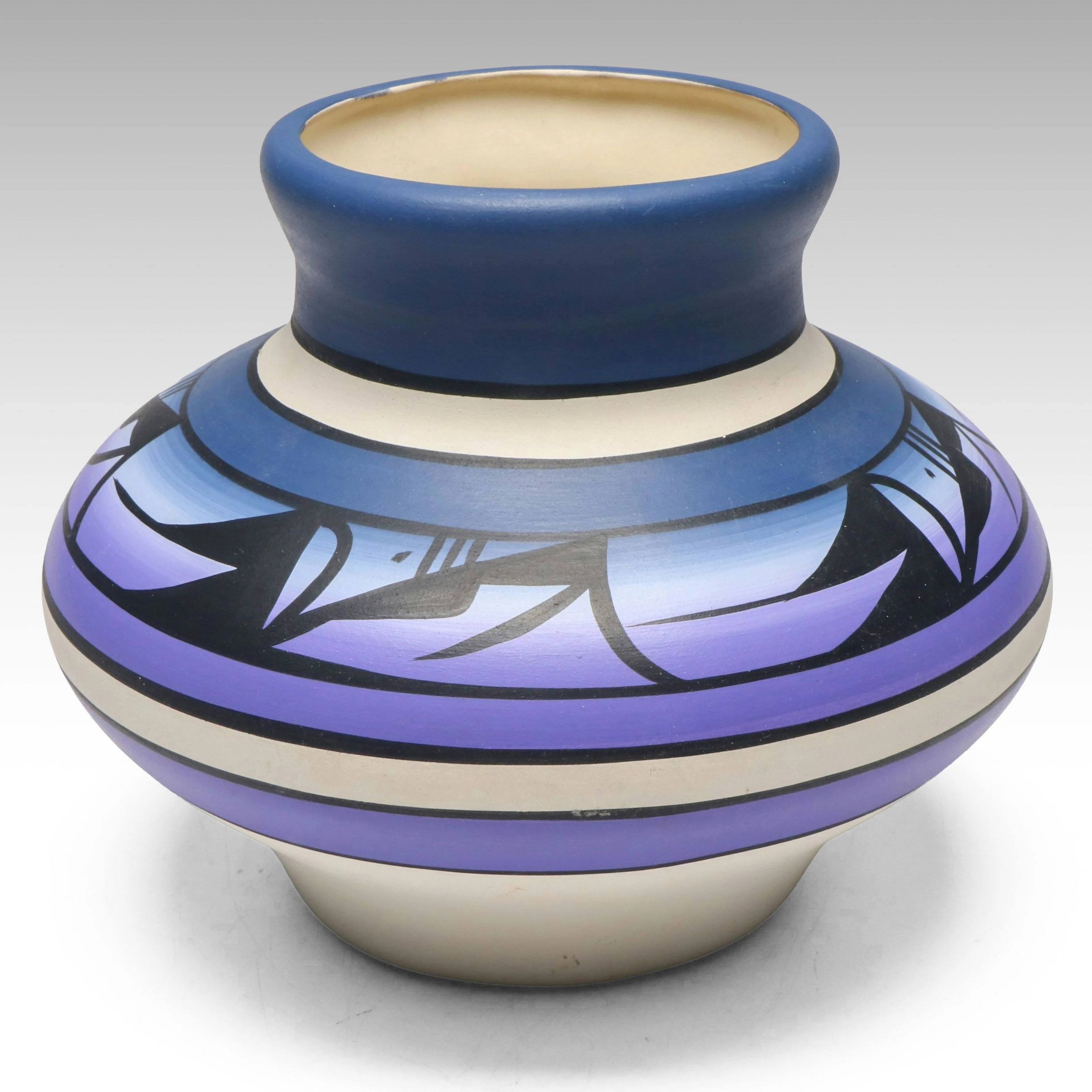Nancy L. Navajo Diné Cedar Mesa Pottery Vase