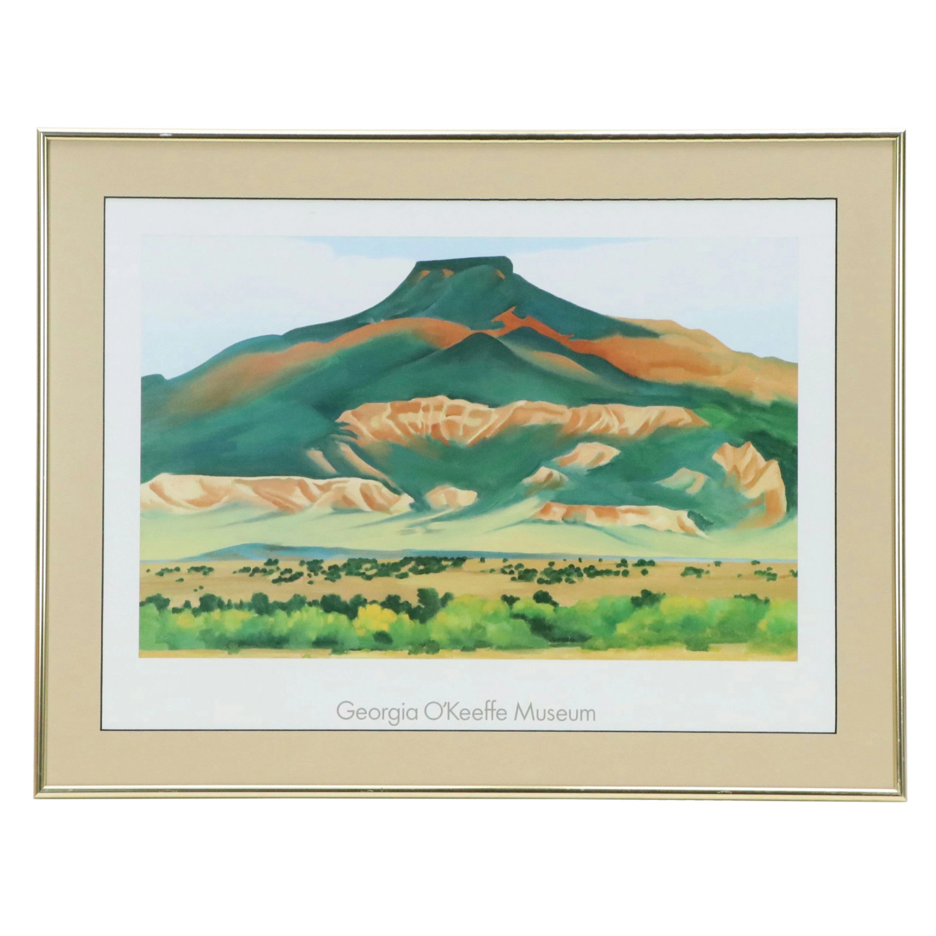 Georgia O'Keeffe Museum Offset Lithograph Poster, 21st Century