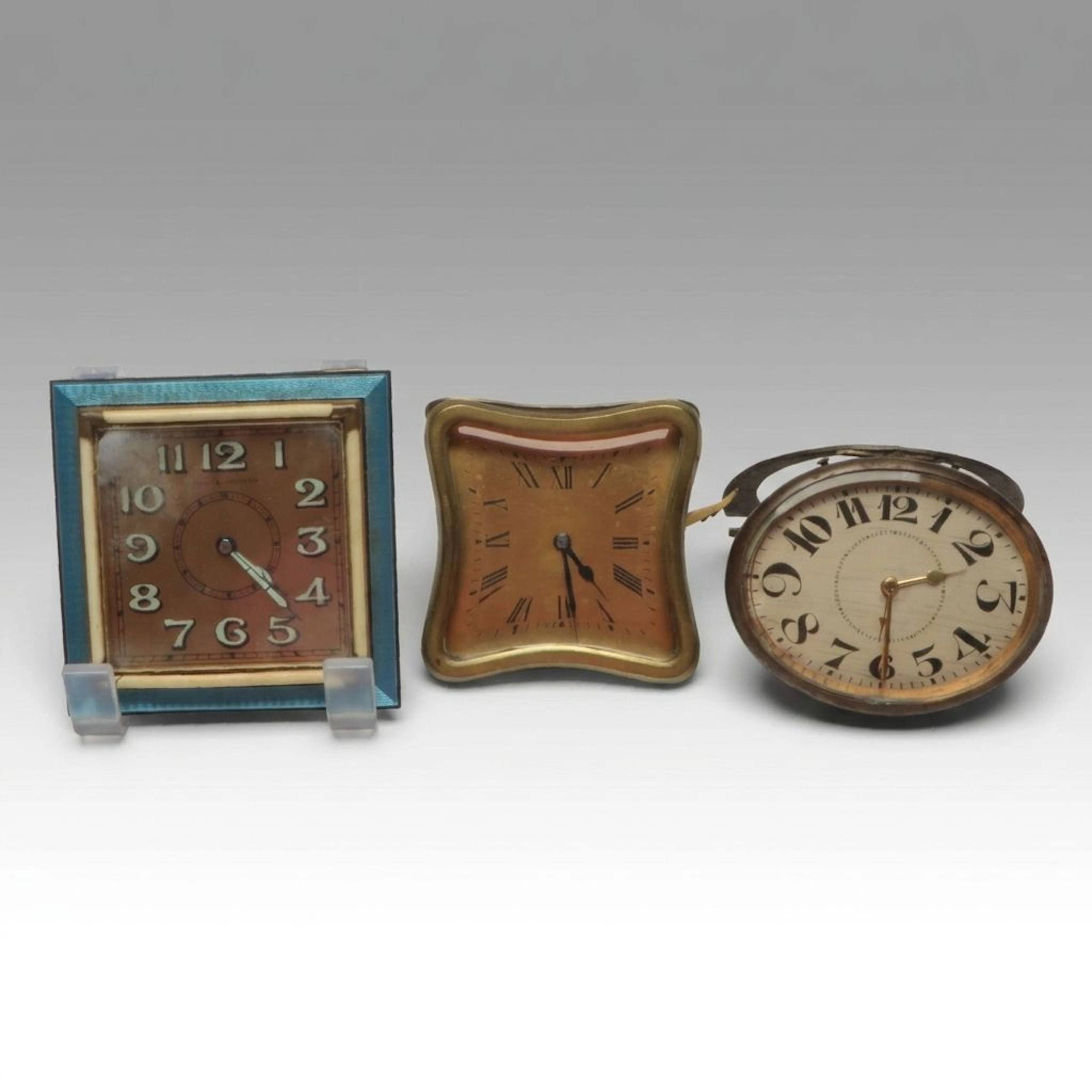 Tiffany & Co. Gilded Desk Clock and More
