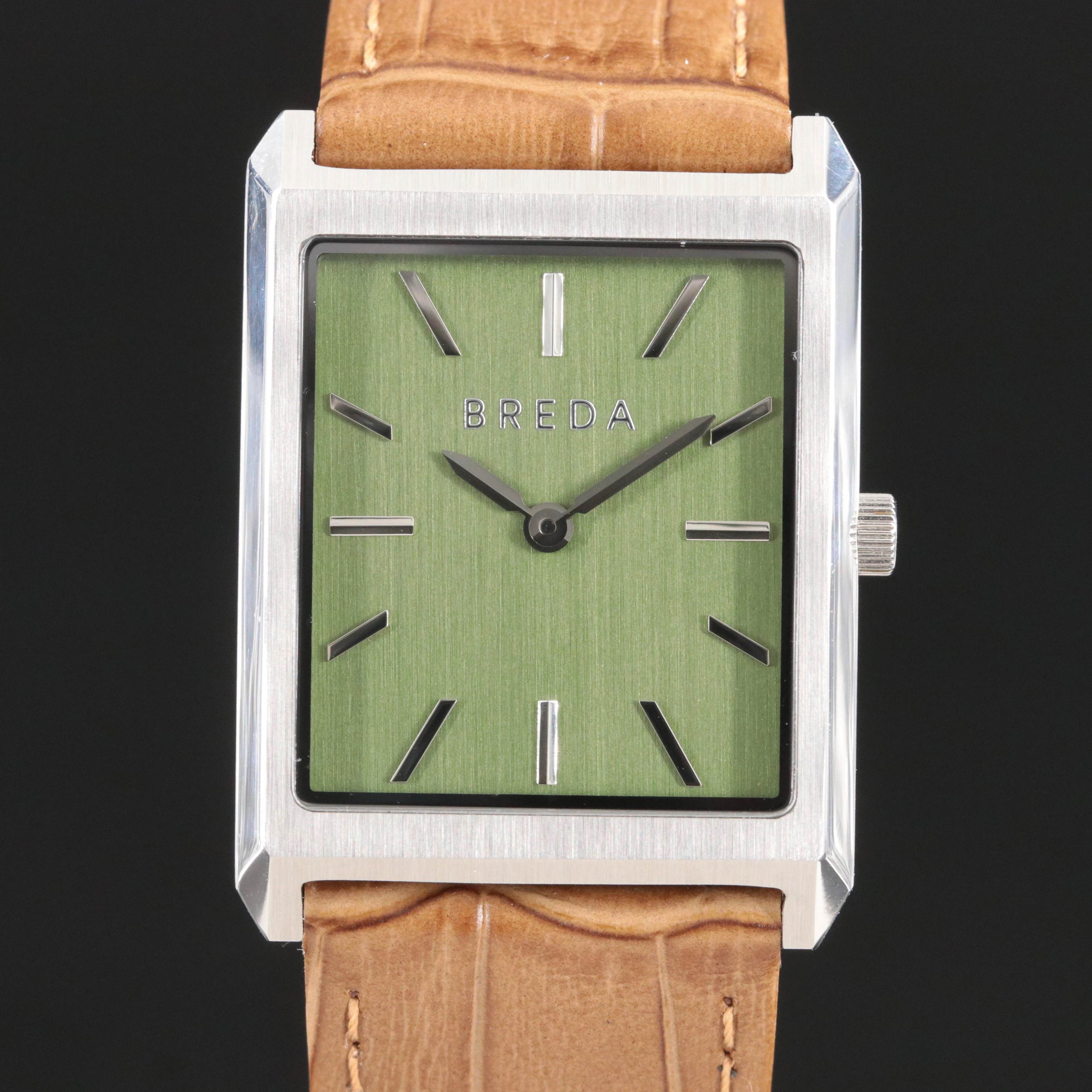 BREDA Stainless Steel Quartz Watch