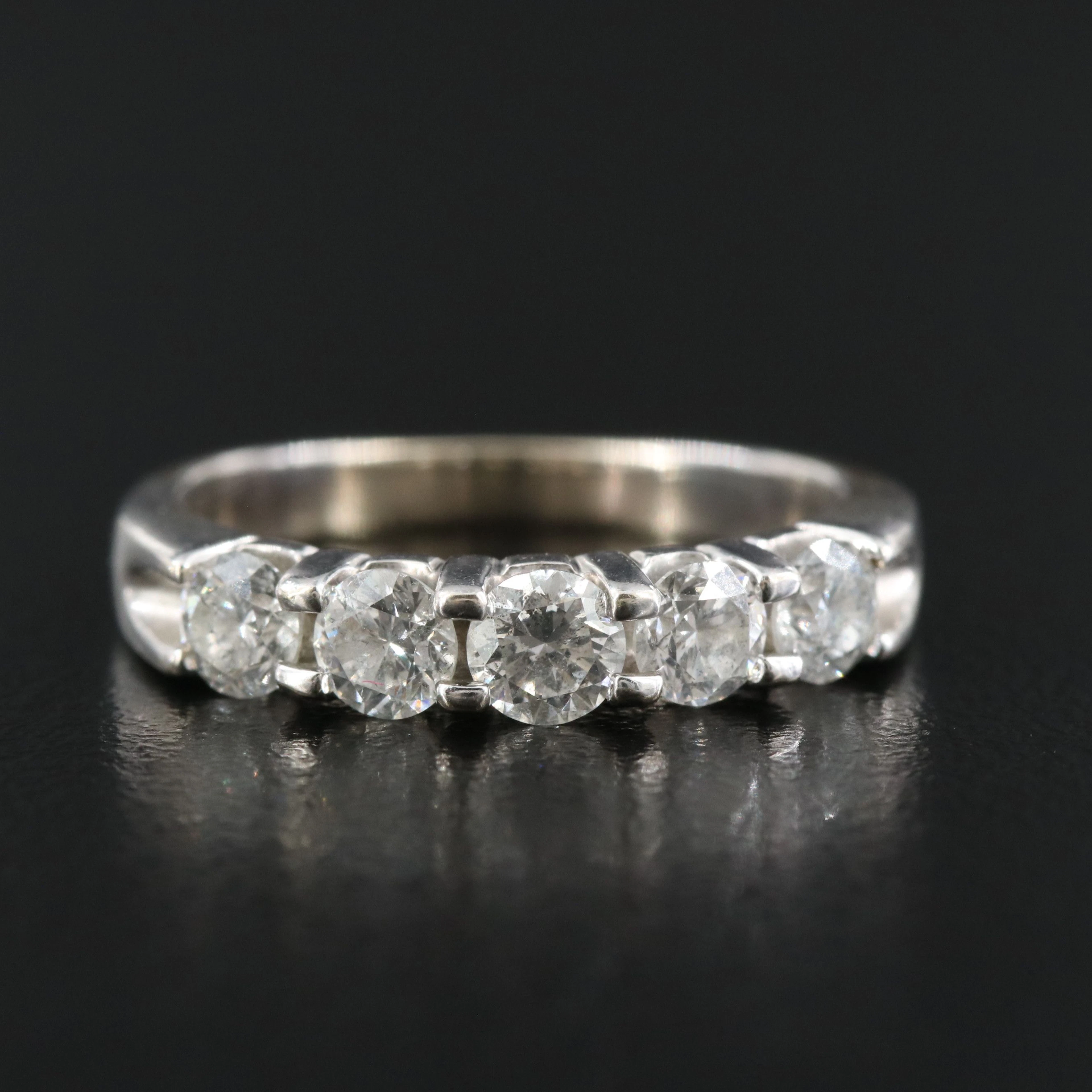14K 0.86 CTW Diamond Ring