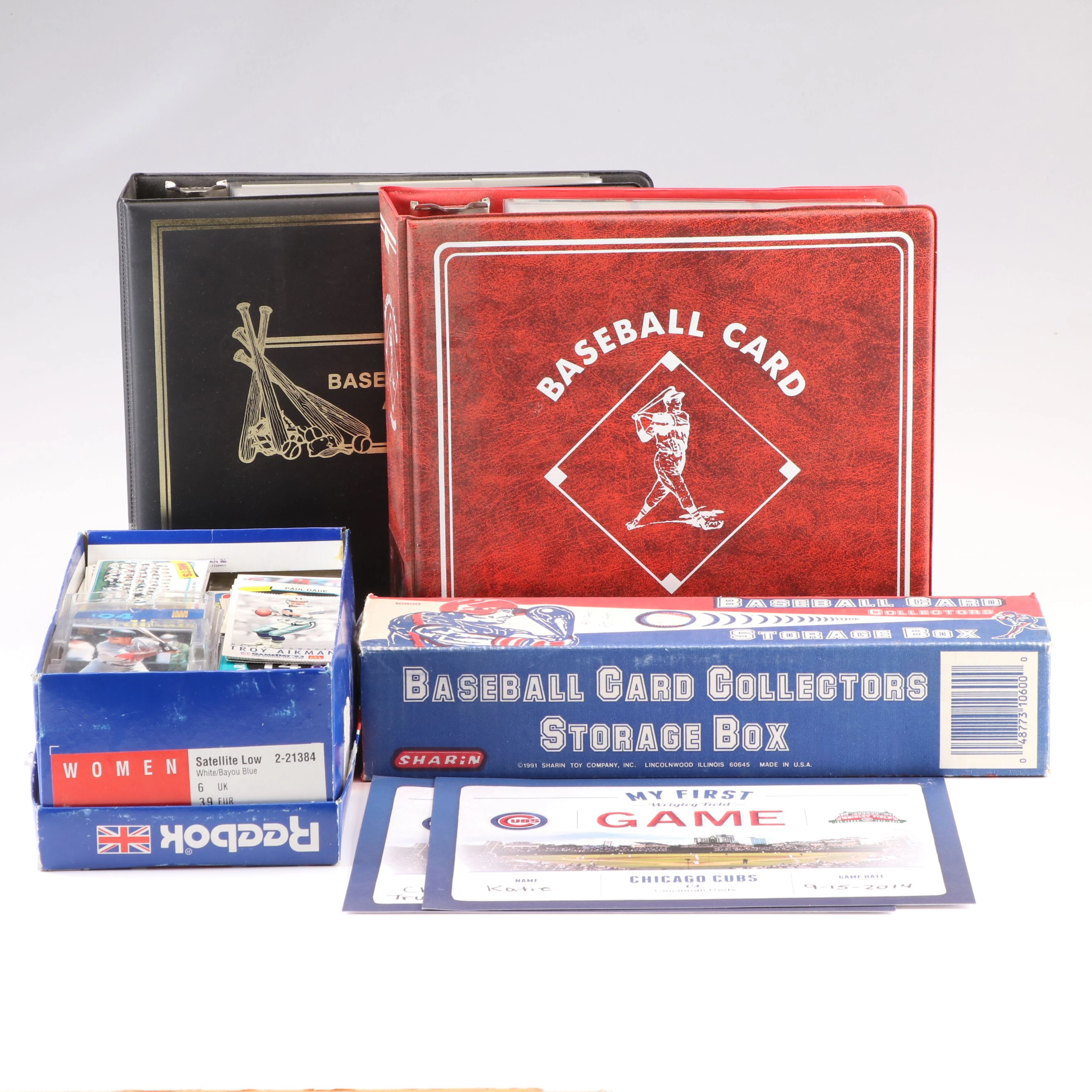 Collection of Baseball and Football Cards, 1970s-1990s