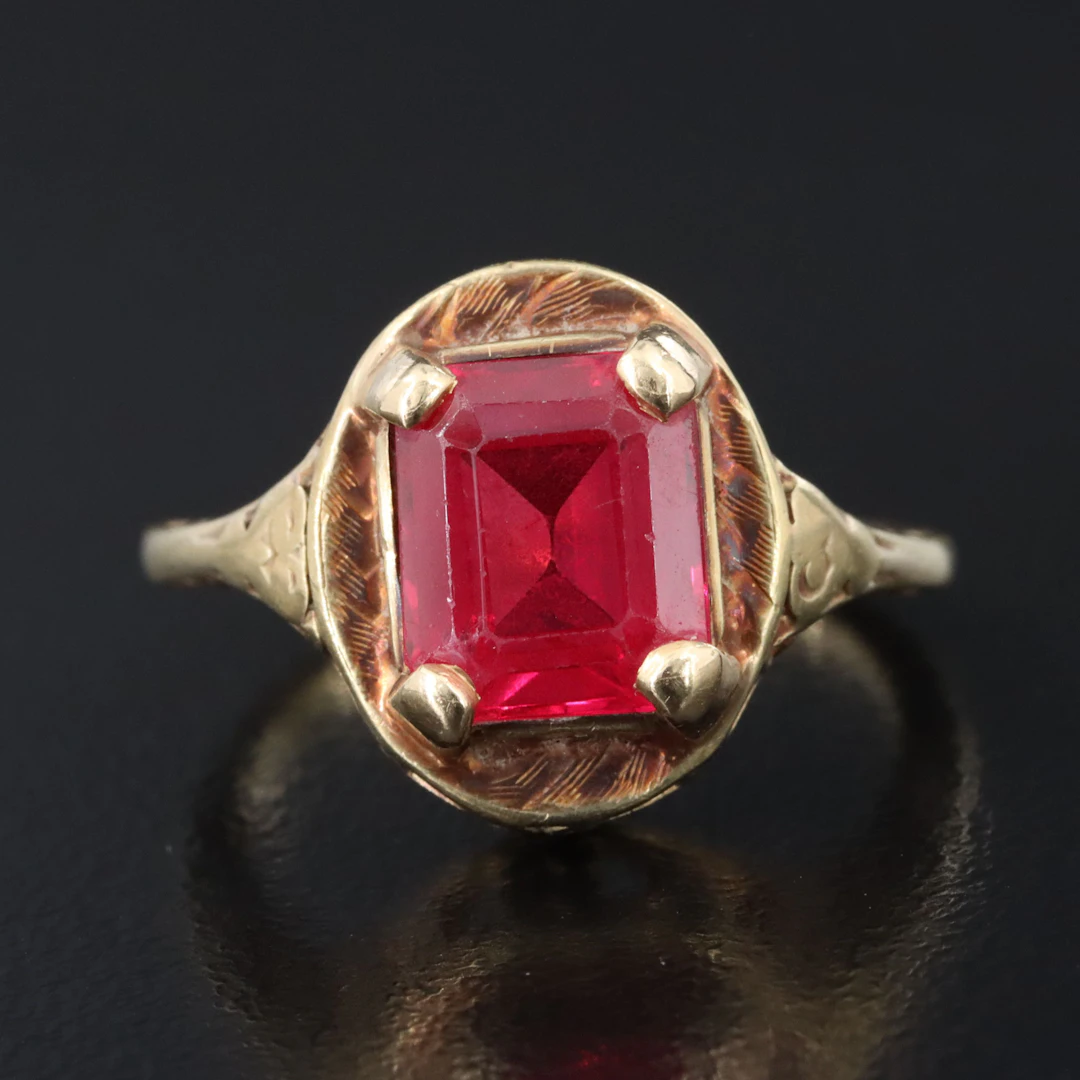 14K Ruby Ring