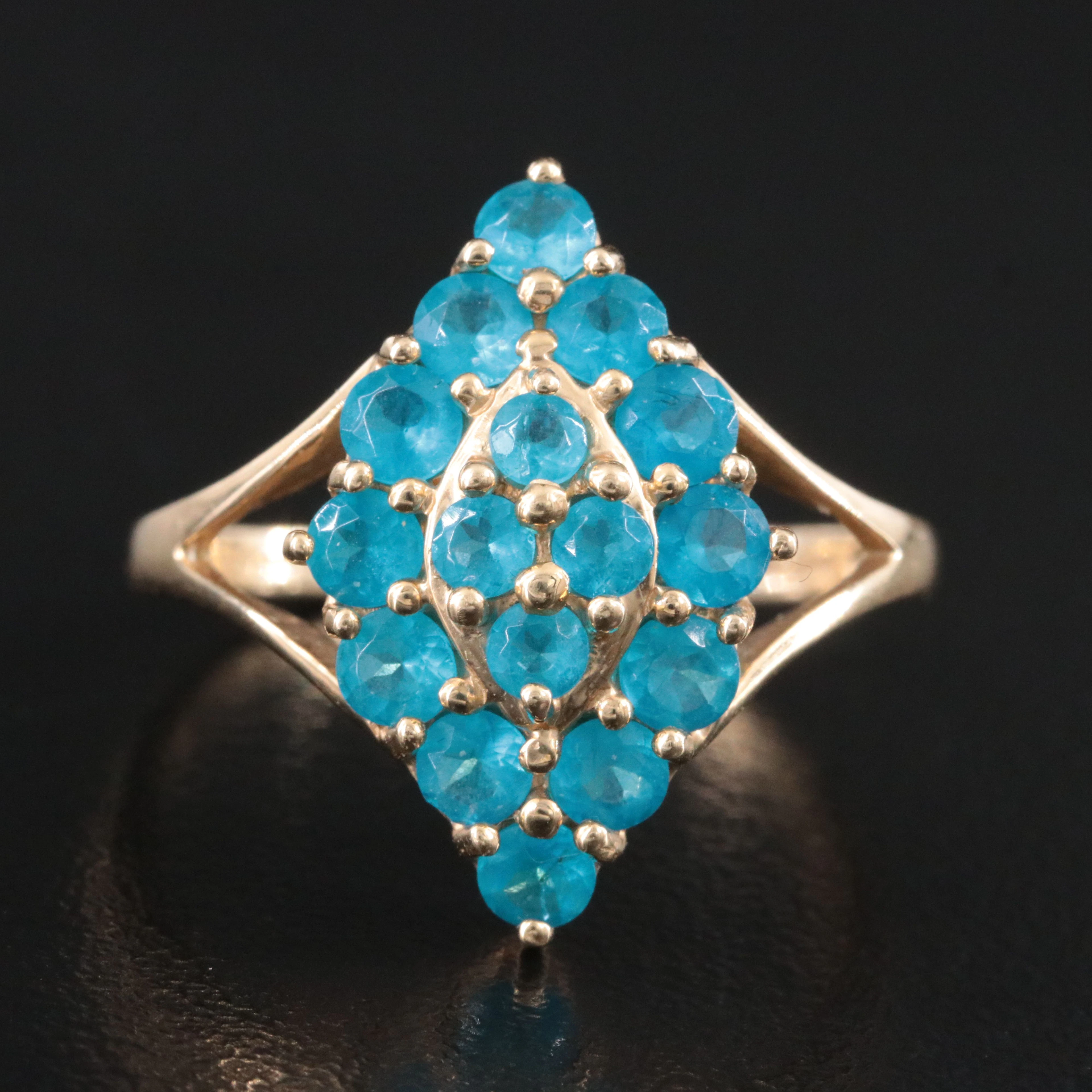 14K Apatite Ring
