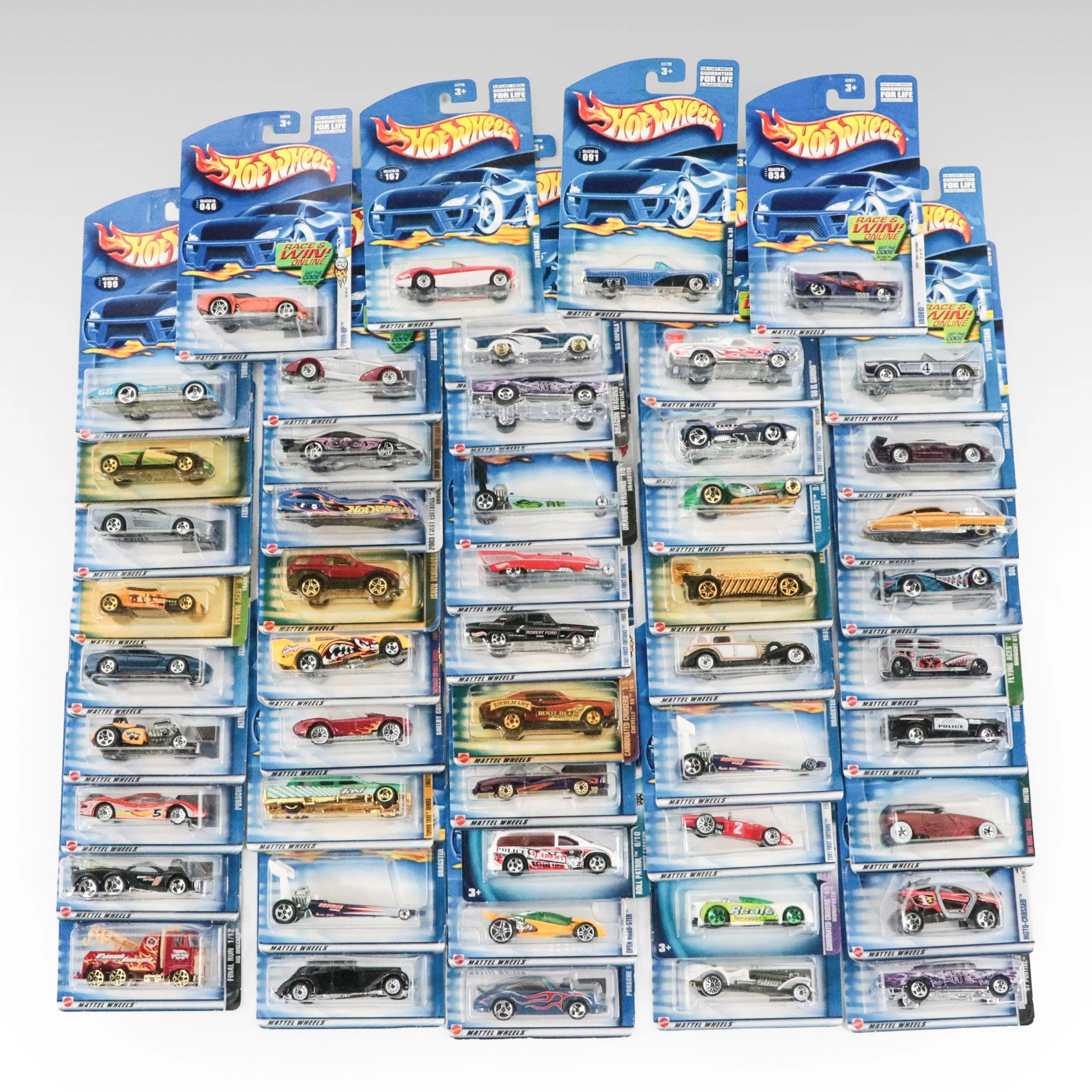 Mattel Hot Wheels Diecast Toy Car Collection