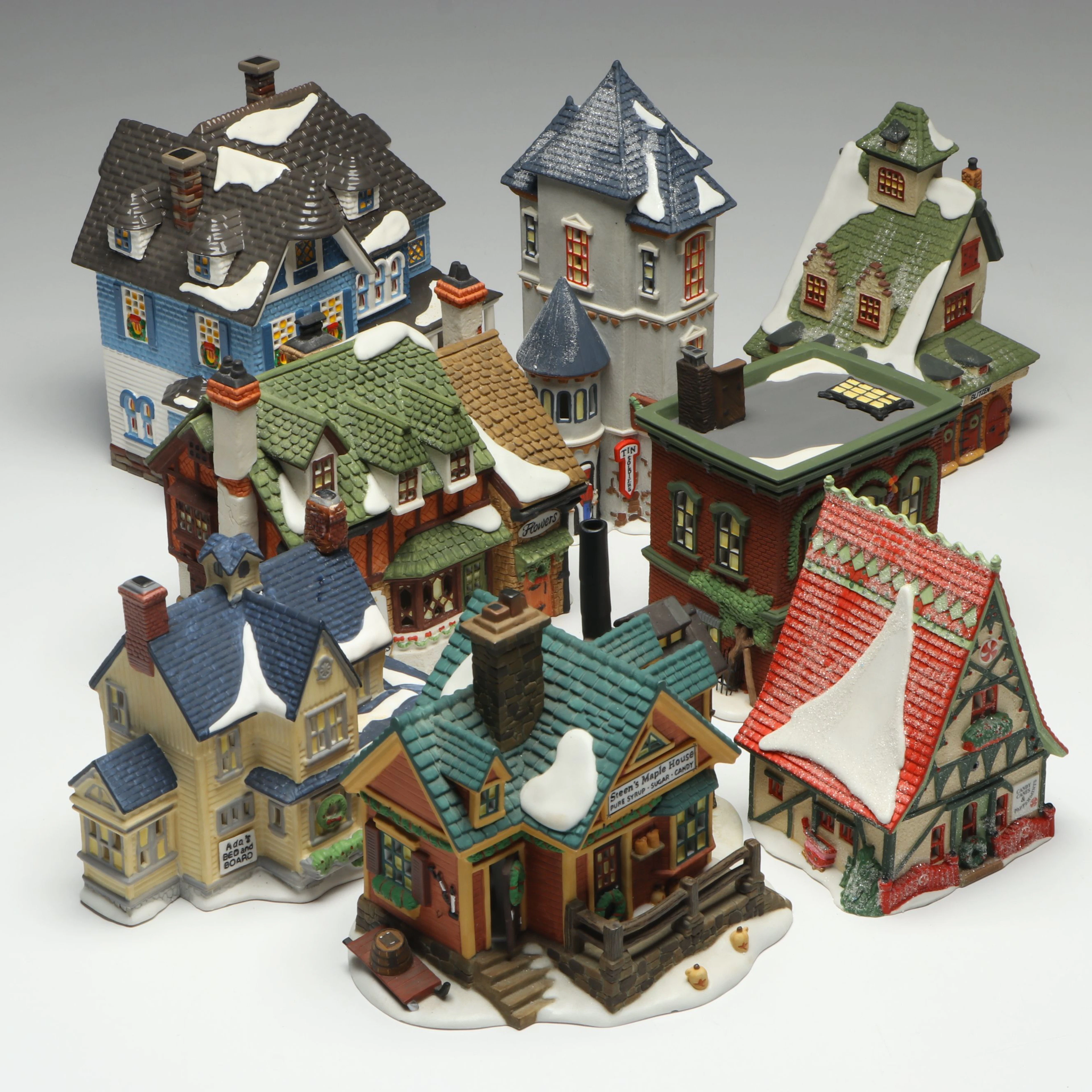 Department 56 "New England Village" and More Ceramic Christmas Village Décor