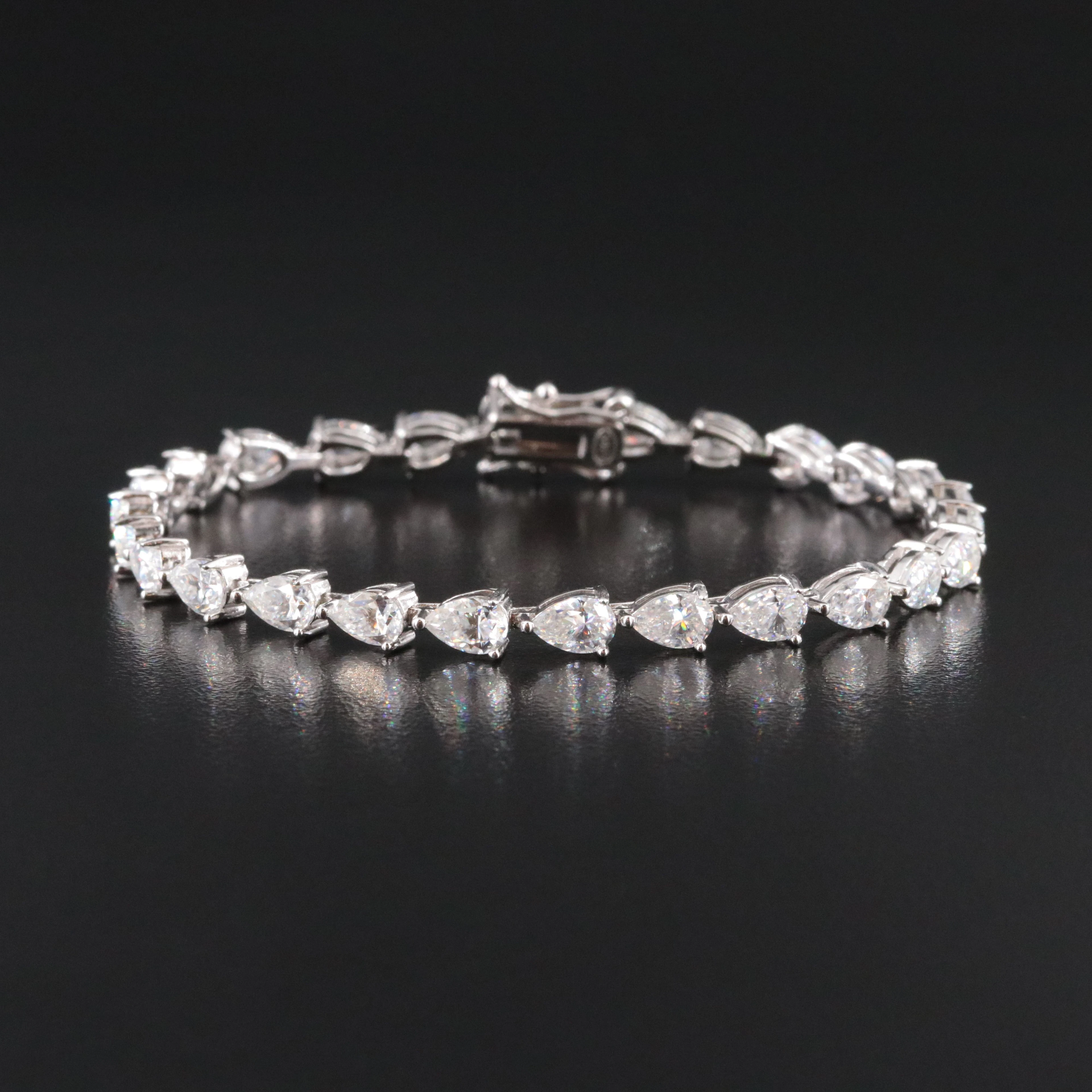 Sterling Moissanite Bracelet