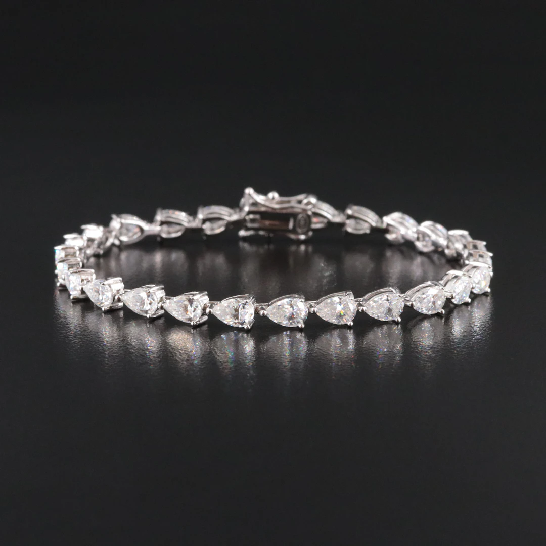 Sterling Moissanite Bracelet