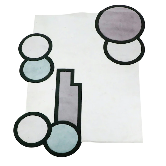 8'9 x 10'10 Machine Made La-Z-Boy Gallery Signature Postmodern Area Rug