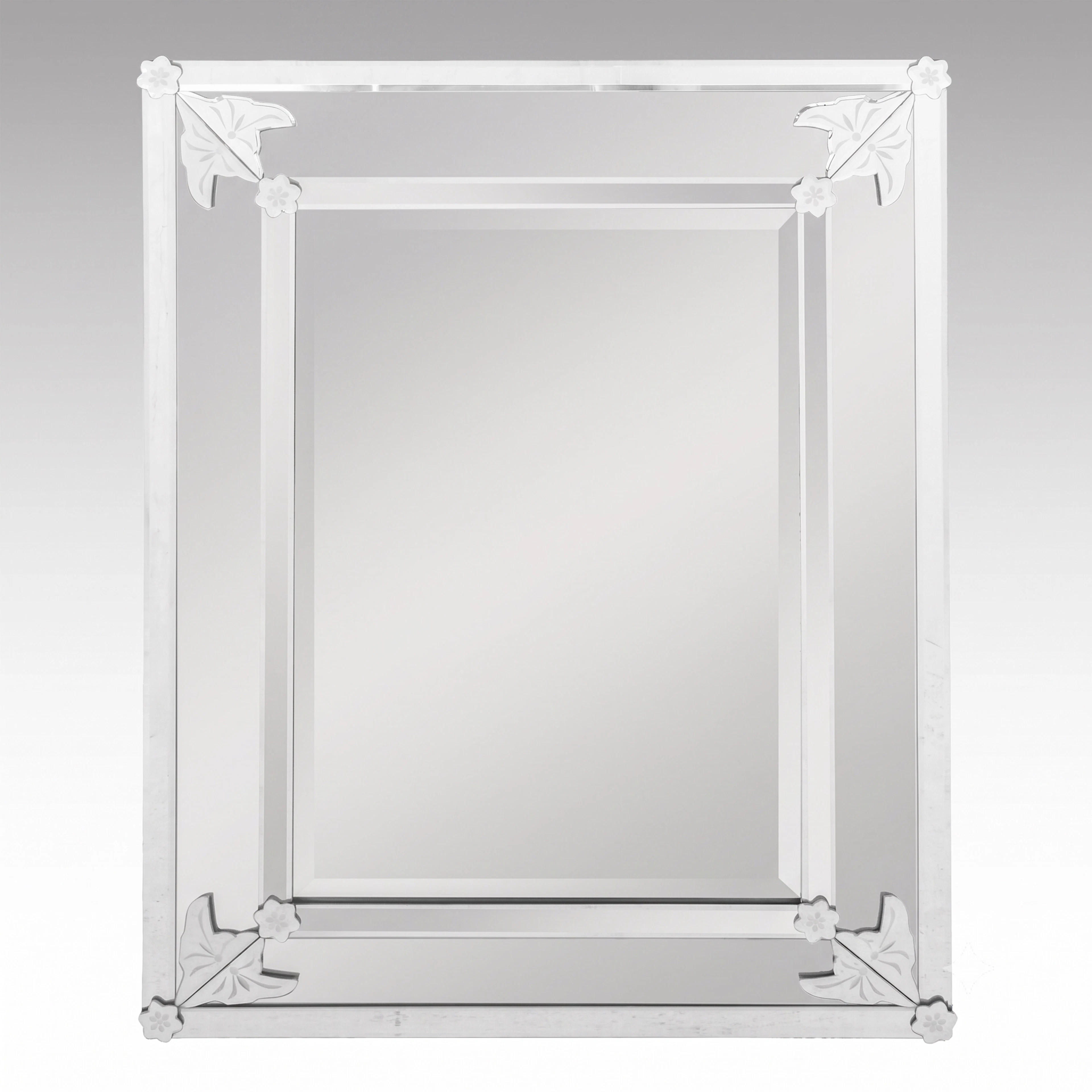 The Bombay Company Venetian Style Rectangular Mirror, Late 20th to