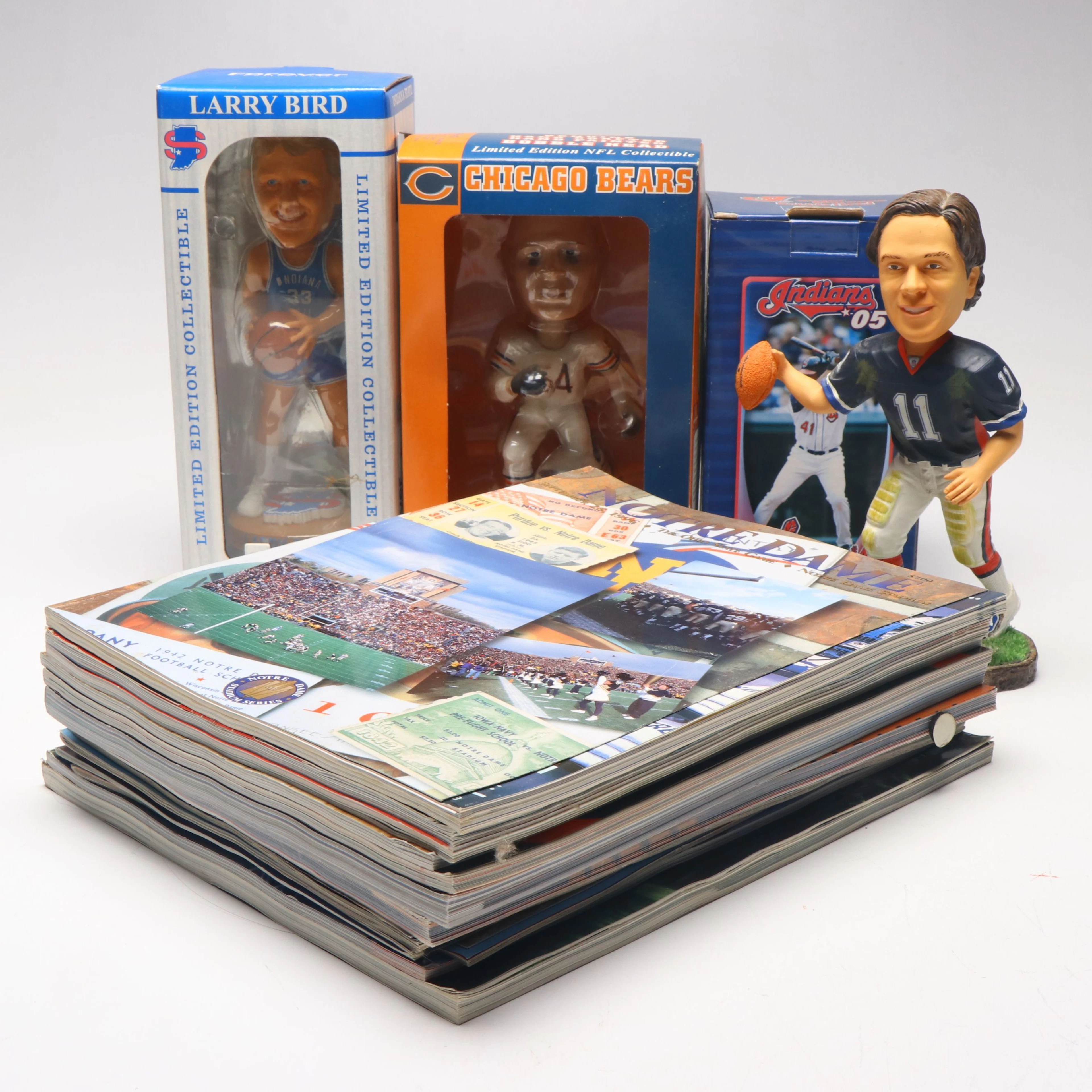 Larry Bird Indiana State Bobblehead and More Sports Memorabilia