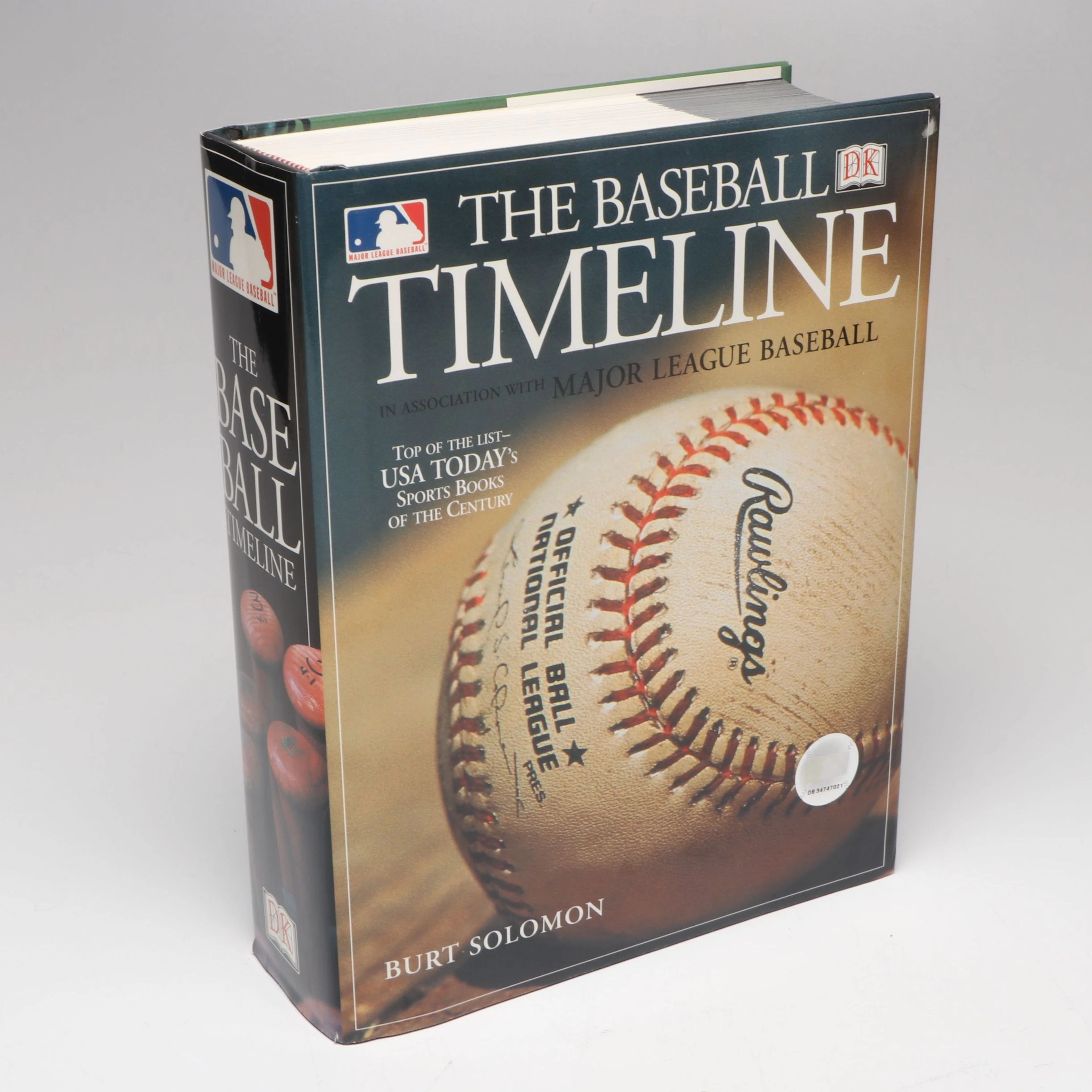 First American Edition "The Baseball Timeline" by Burt Solomon, 2001