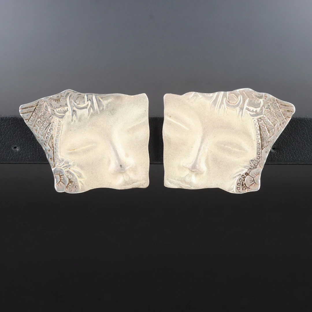 Mexican Sterling Figural Earrings