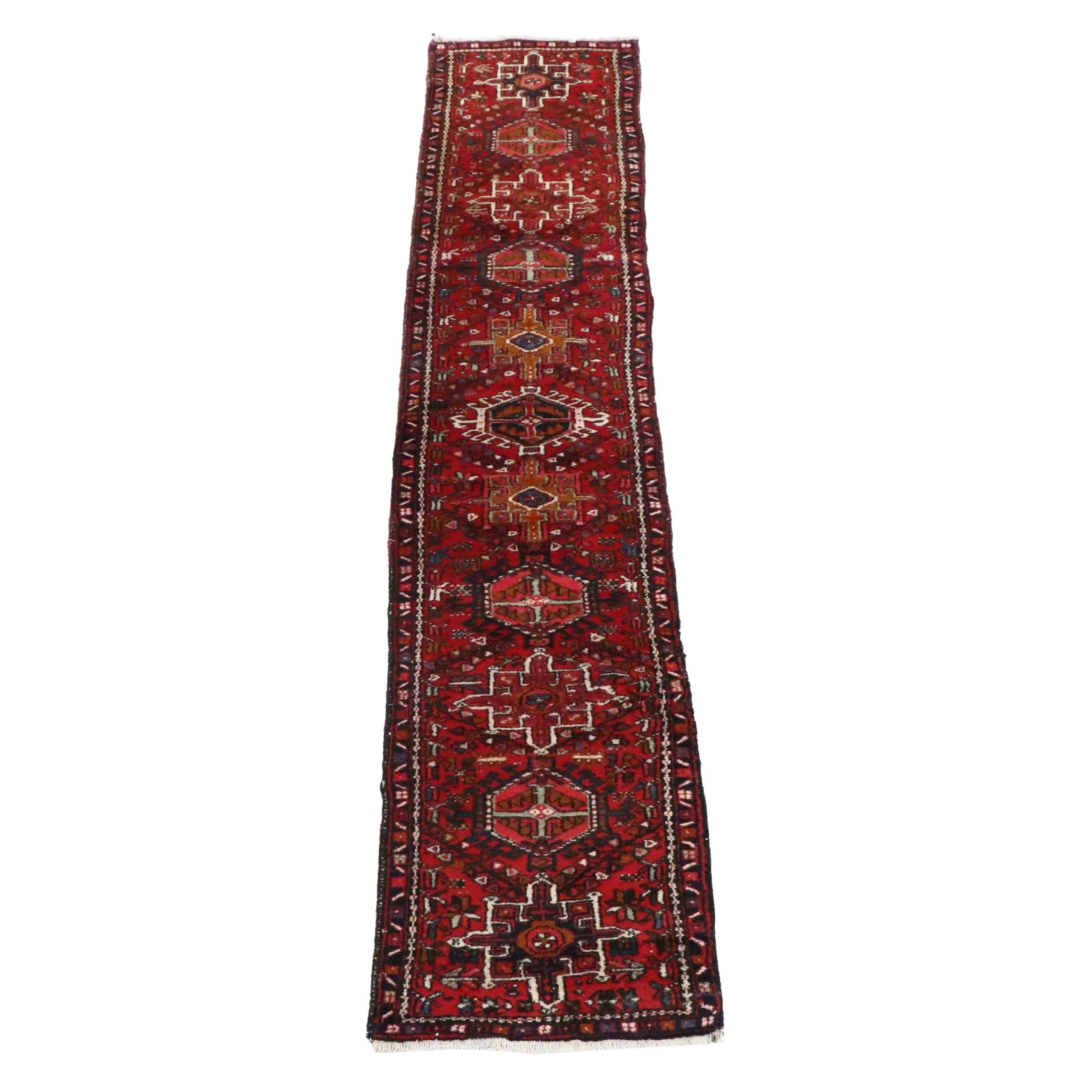 2'3 x 12'1 Hand-Knotted Persian Hamadan Carpet Runner