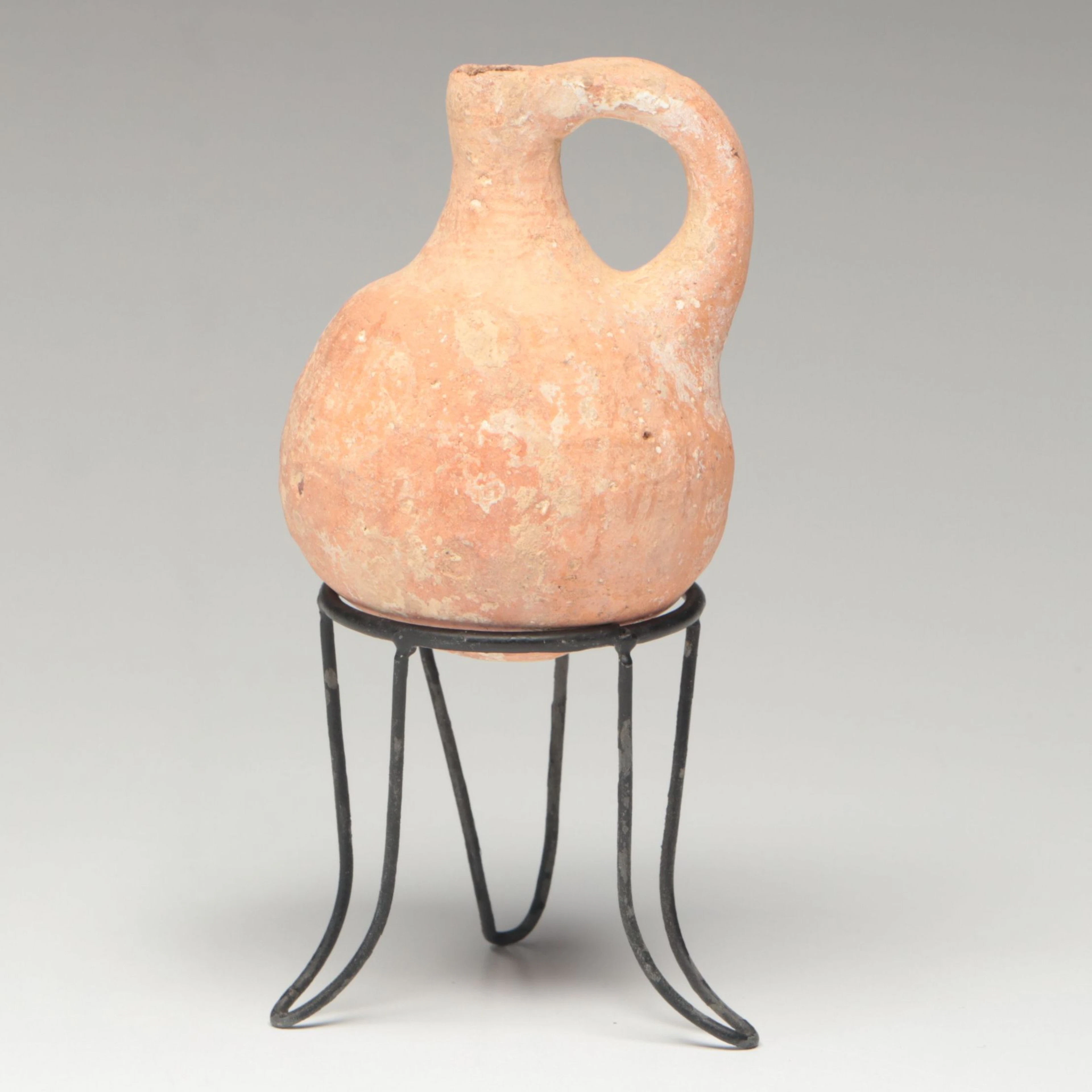 Holy Land Terracotta Juglet, Circa 1000 BCE
