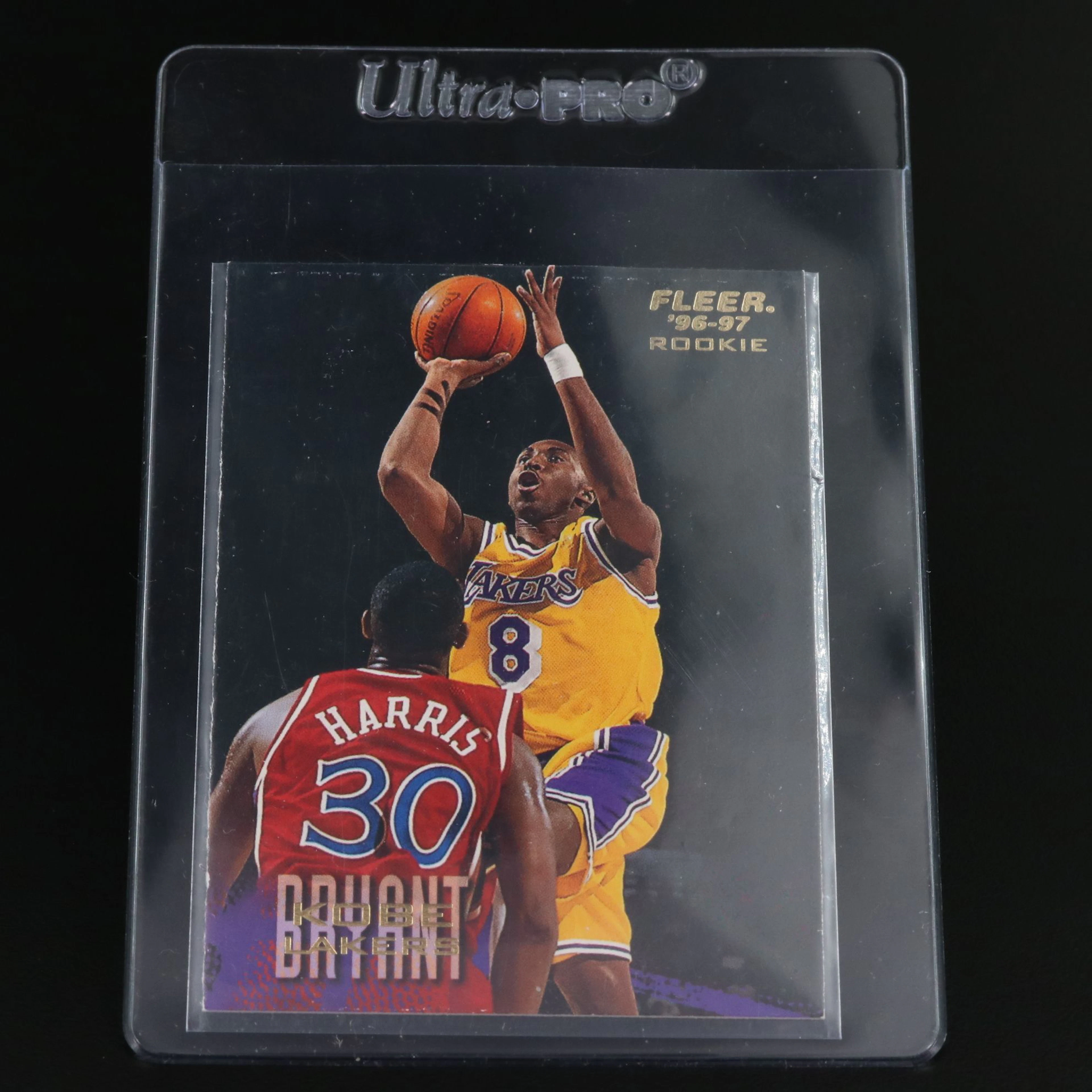 1996-97 Fleer Kobe Bryant Los Angeles Lakers Rookie Basketball Card