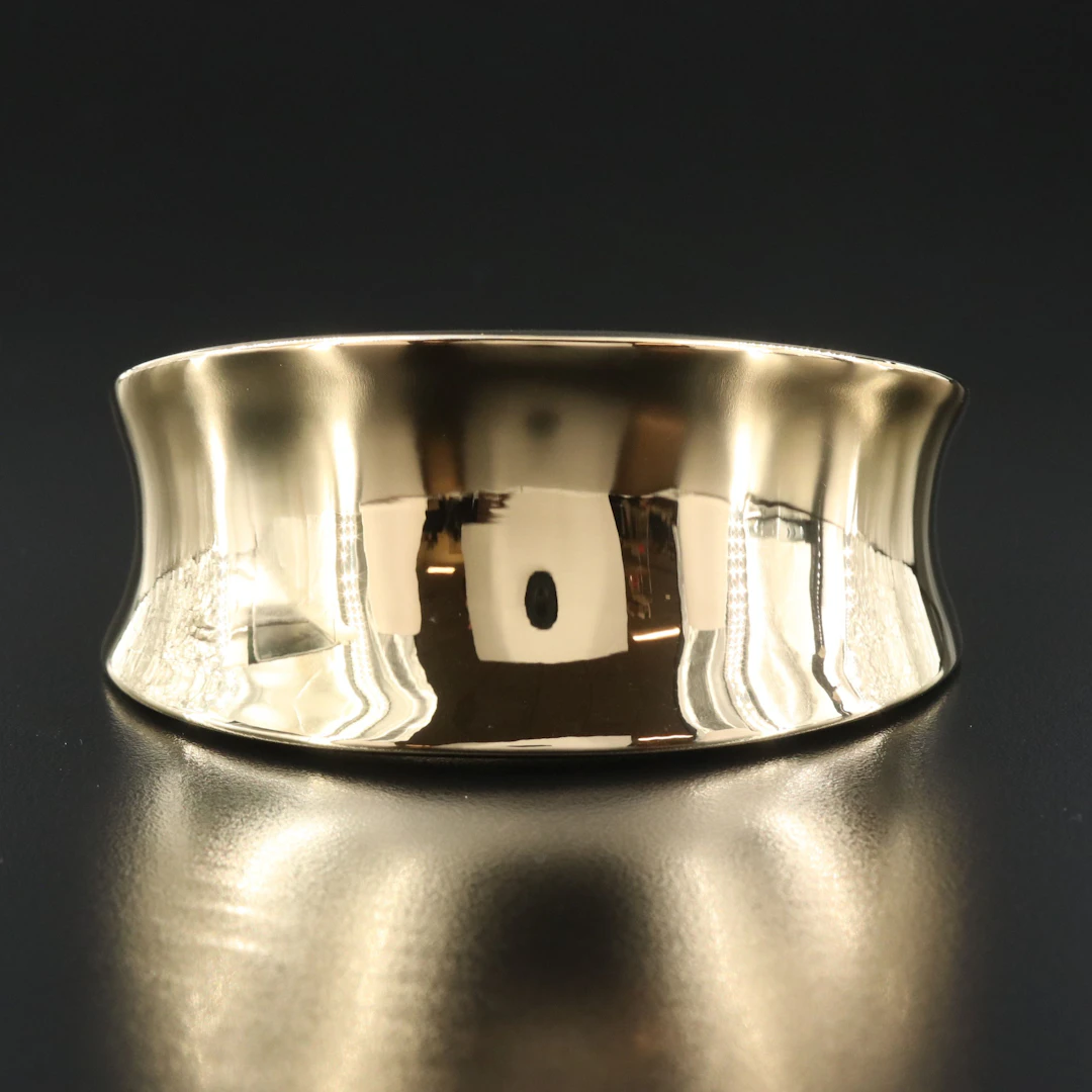 Graziella Braccialini Italian Bronze Cuff