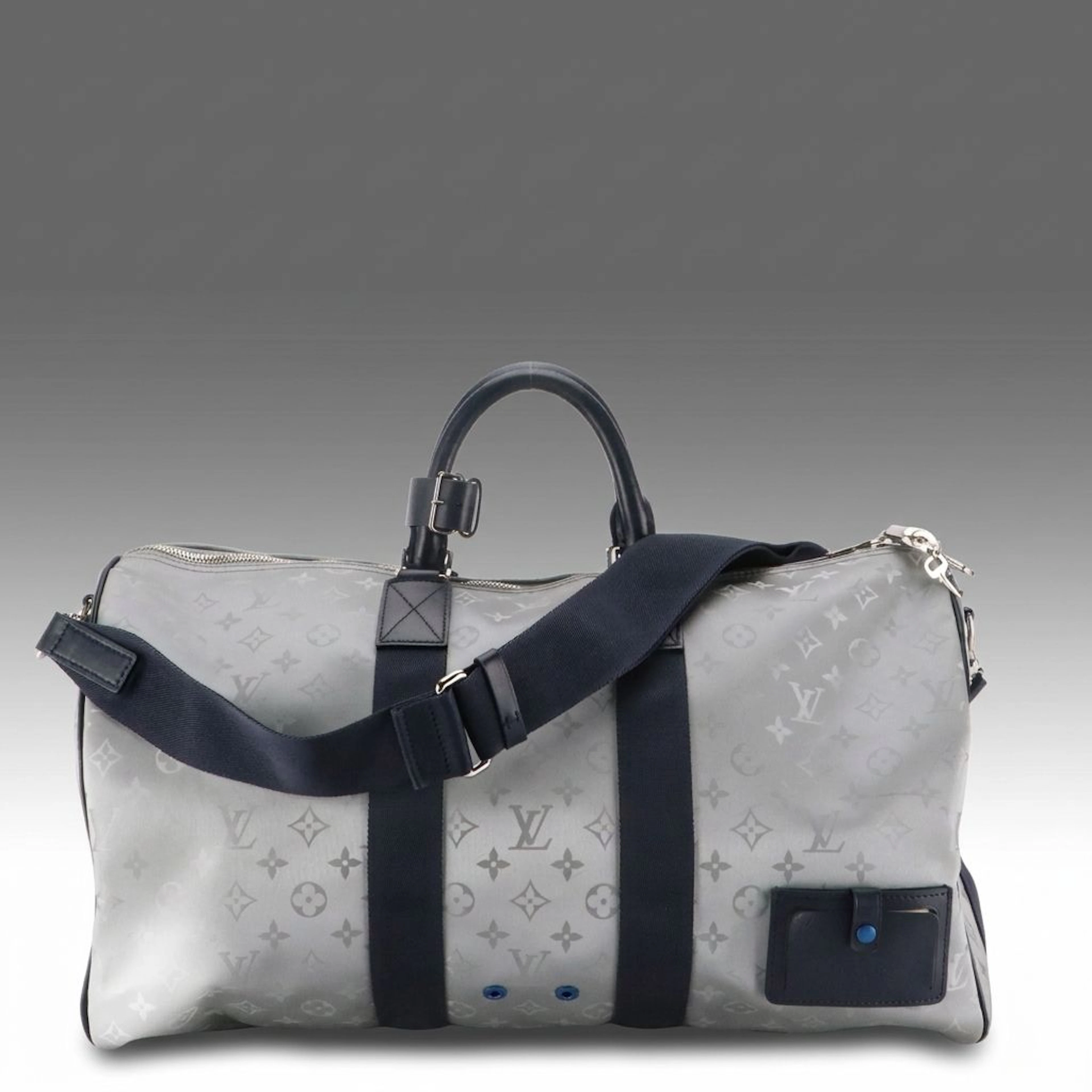 Louis Vuitton Limited Edition Keepall Bandoulière 50 in Monogram Satellite