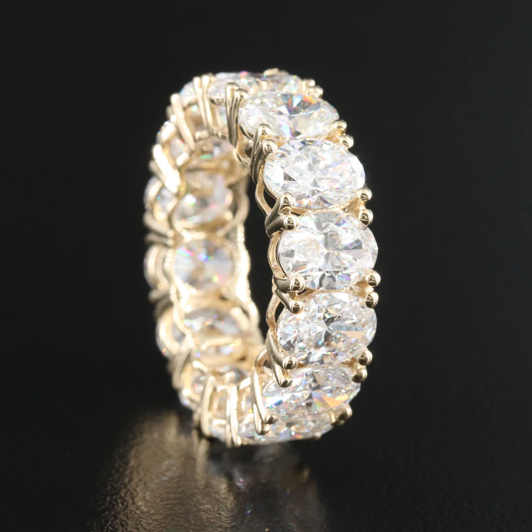 14K 11.64 CTW Lab Grown Diamond Eternity Band