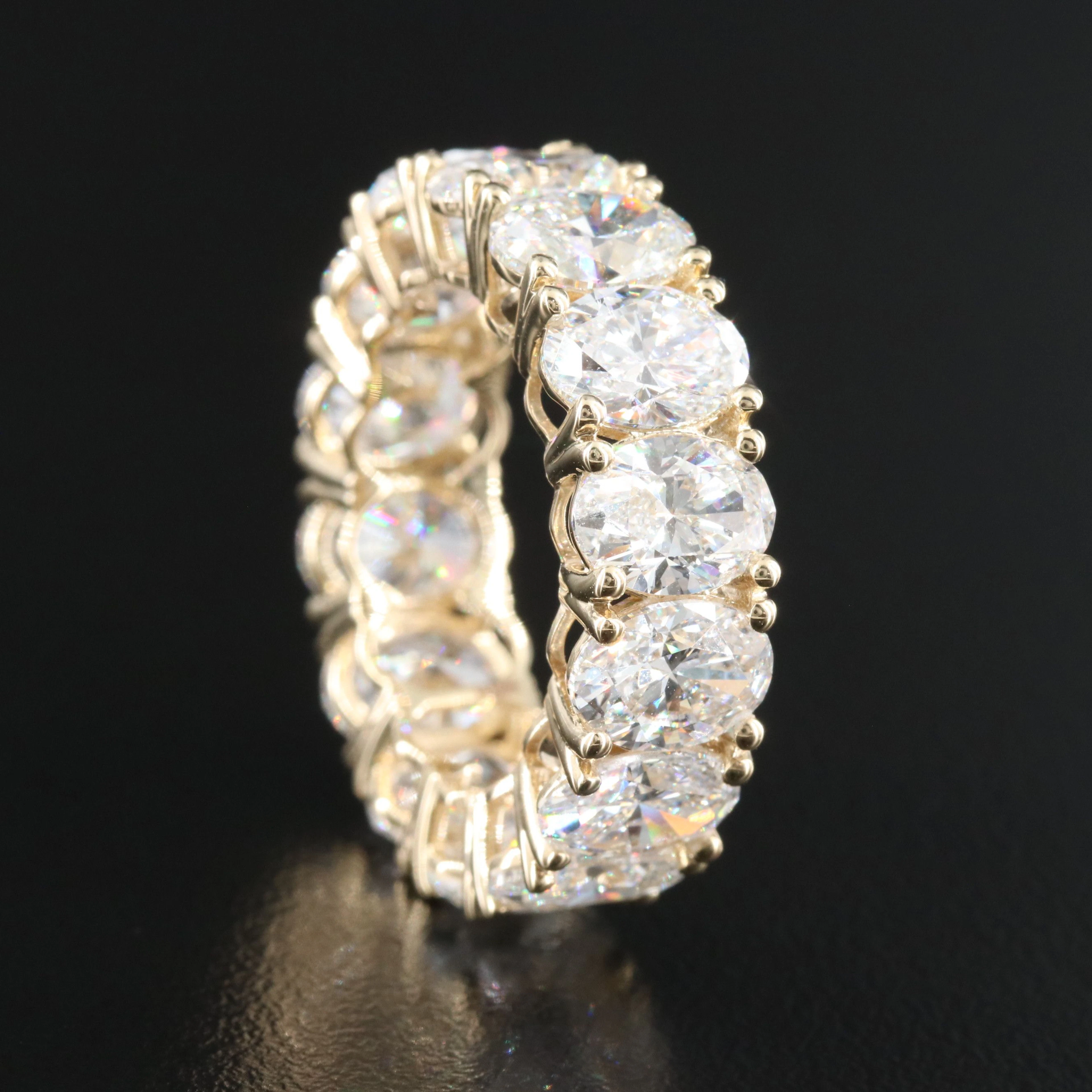 14K 11.64 CTW Lab Grown Diamond Eternity Band