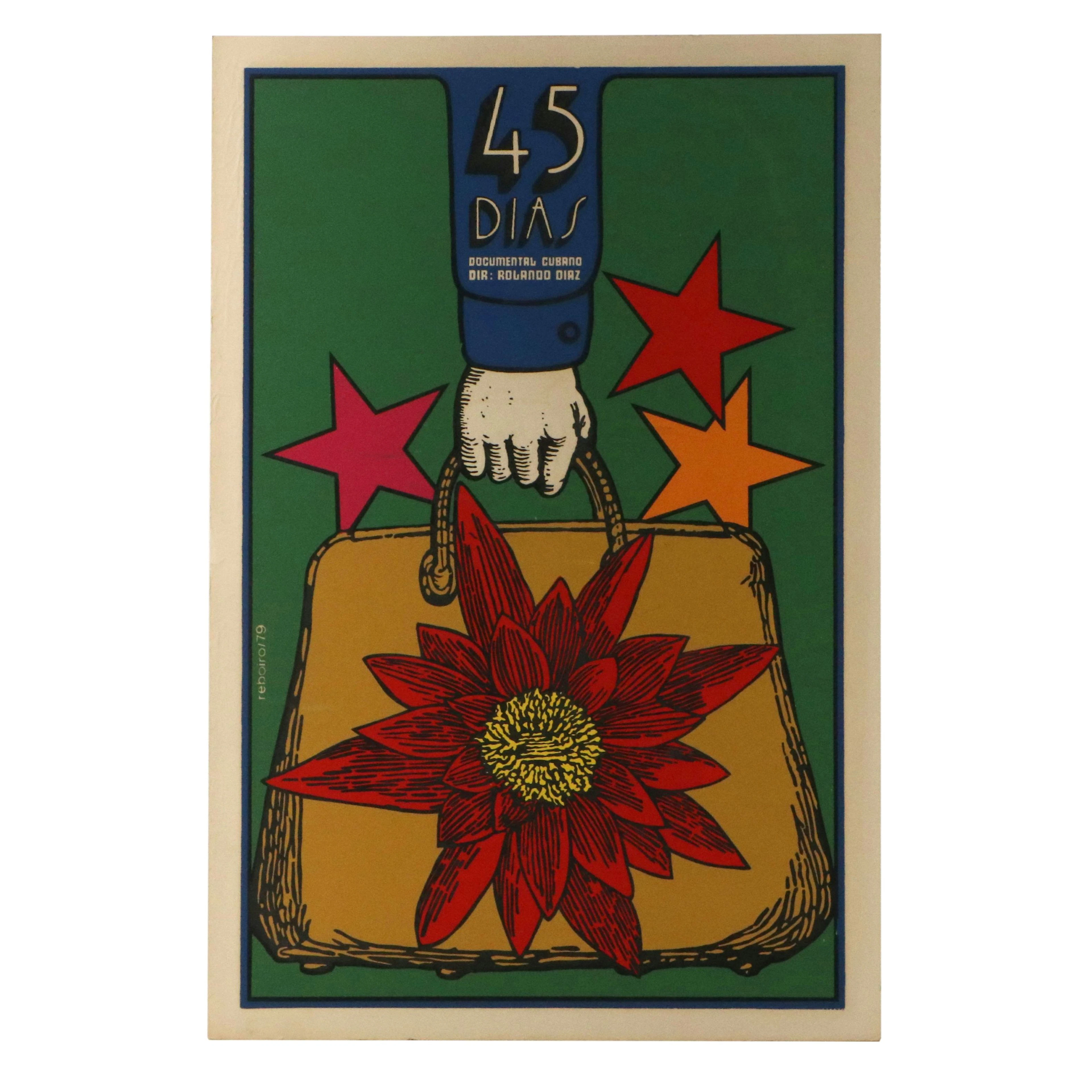 Antonio Fernández Reboiro "45 Days" Serigraph Film Poster, 1979